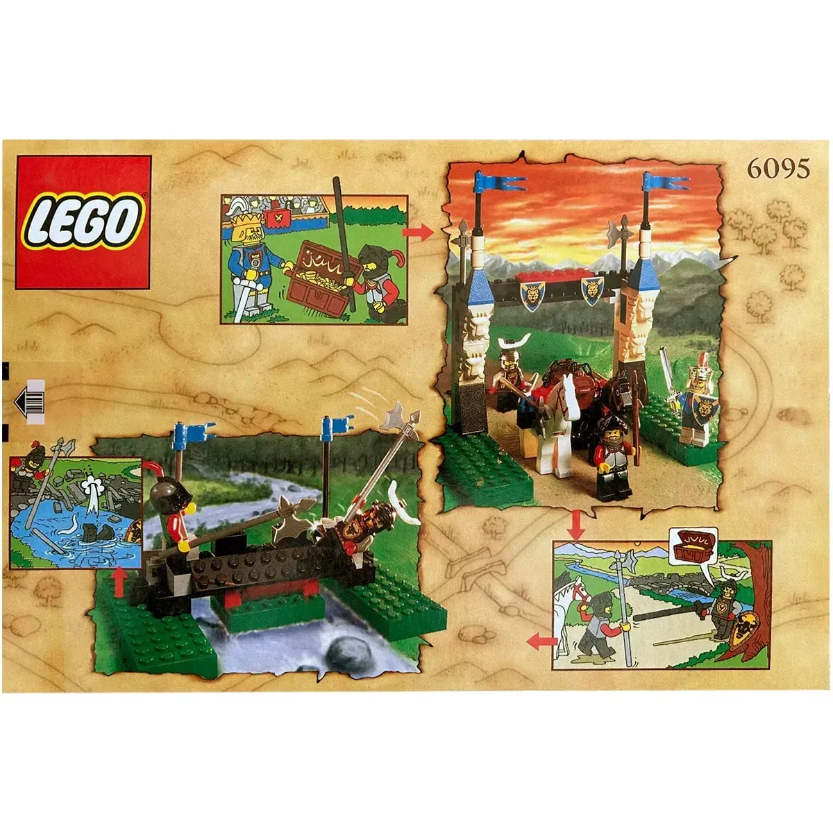 LEGO [Castle] - Royal Joust Building Set - Knights' Kingdom II Series (6095) - Image 3