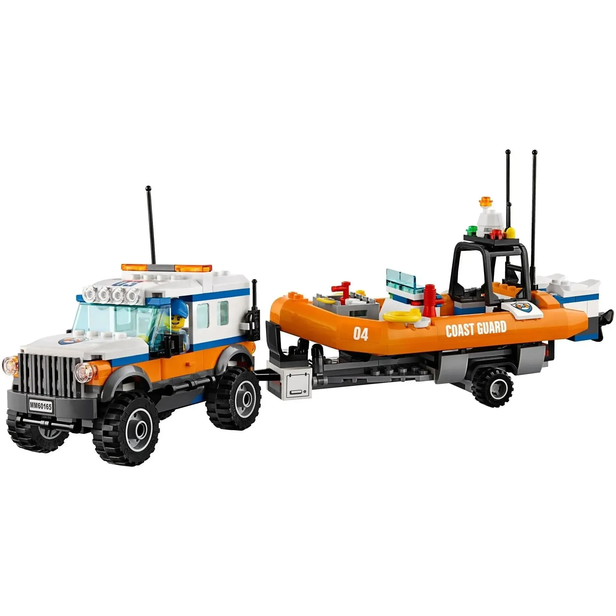 LEGO [City] - 4 x 4 Response Unit Building Set - Coast Guard Series (60165) - Image 3