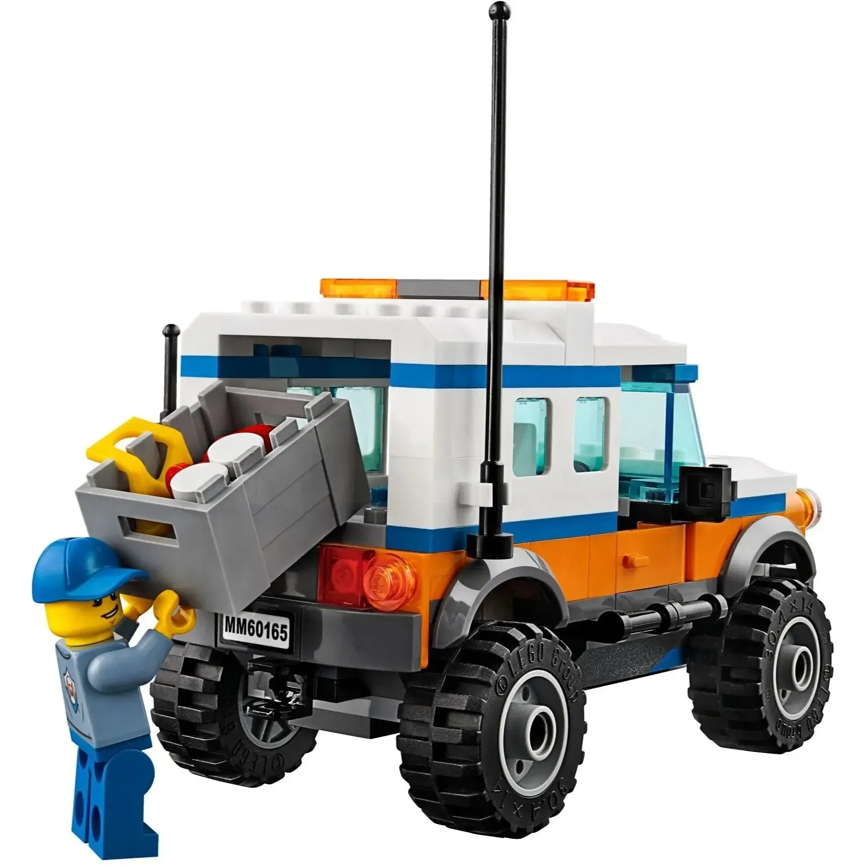 LEGO [City] - 4 x 4 Response Unit Building Set - Coast Guard Series (60165) - Image 4