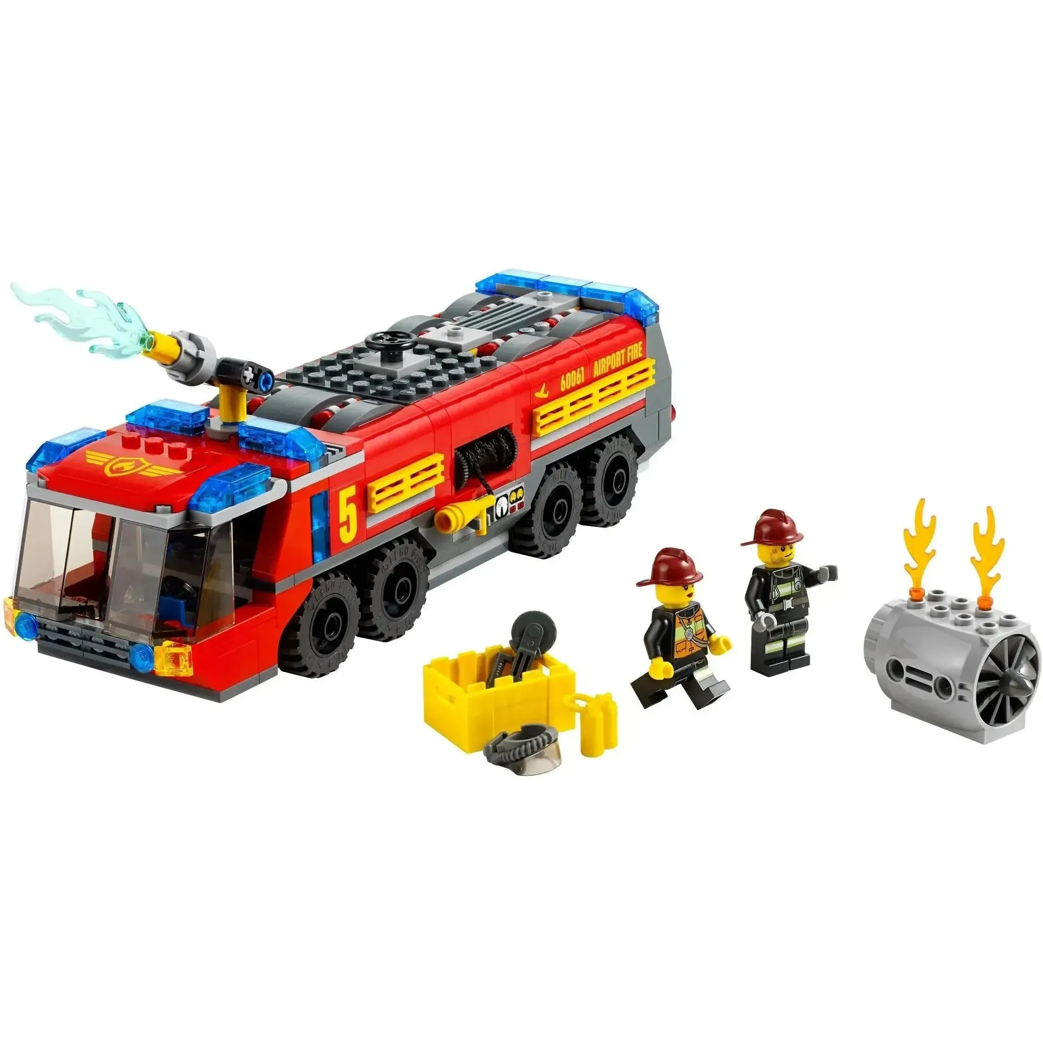 LEGO [City] - Airport Fire Truck Building Set - Airport Series (60061) - Image 2