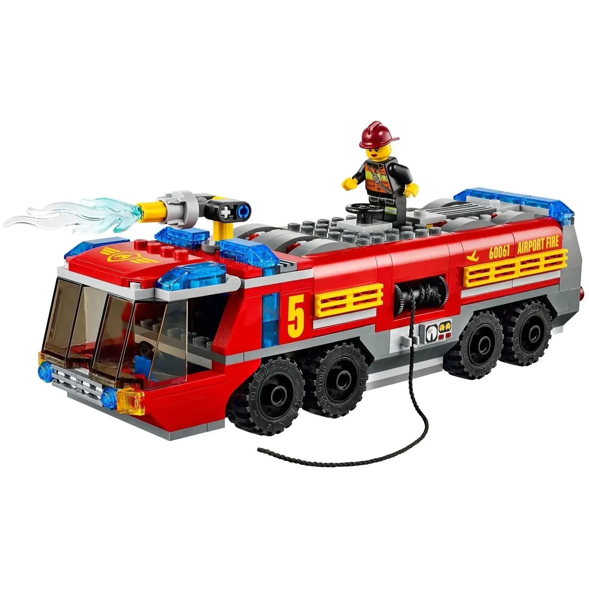 LEGO [City] - Airport Fire Truck Building Set - Airport Series (60061) - Image 3