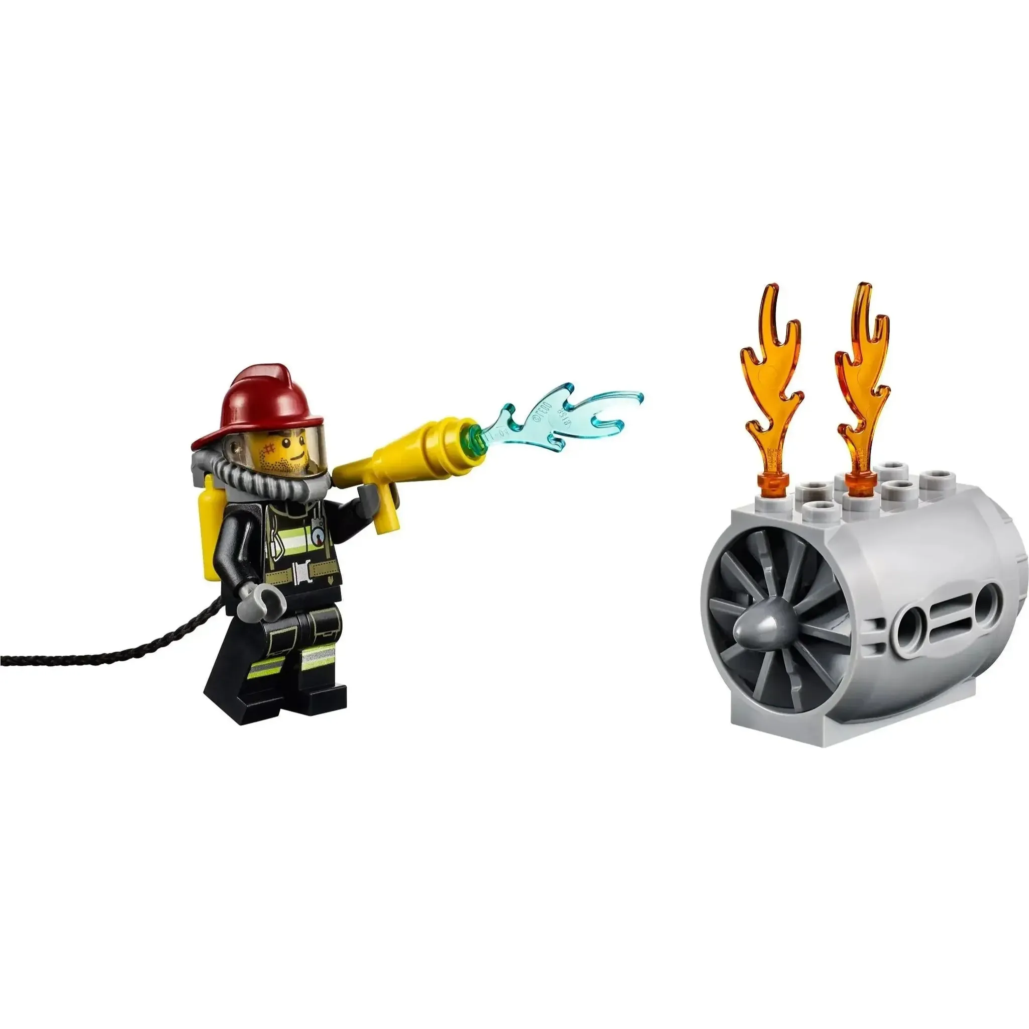 LEGO [City] - Airport Fire Truck Building Set - Airport Series (60061) - Image 7
