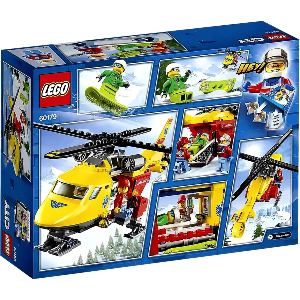 LEGO [City] - Ambulance Helicopter Building Set - Medical Series (60179) - Image 3