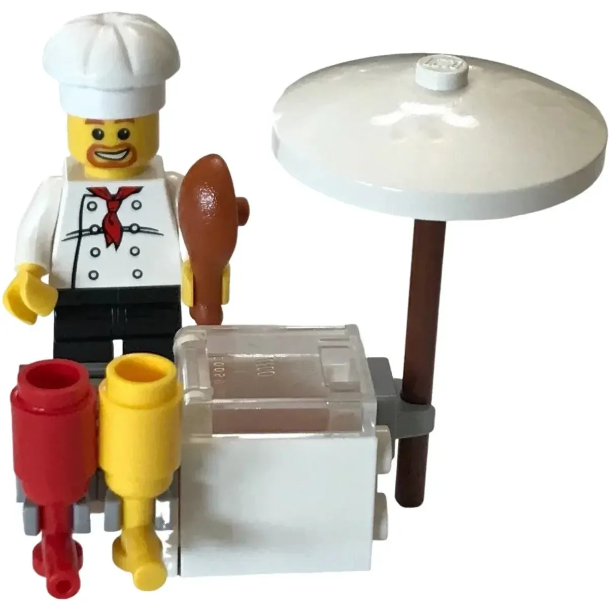 LEGO [City] - BBQ Stand Building Set - General Series (8398) - Image 4