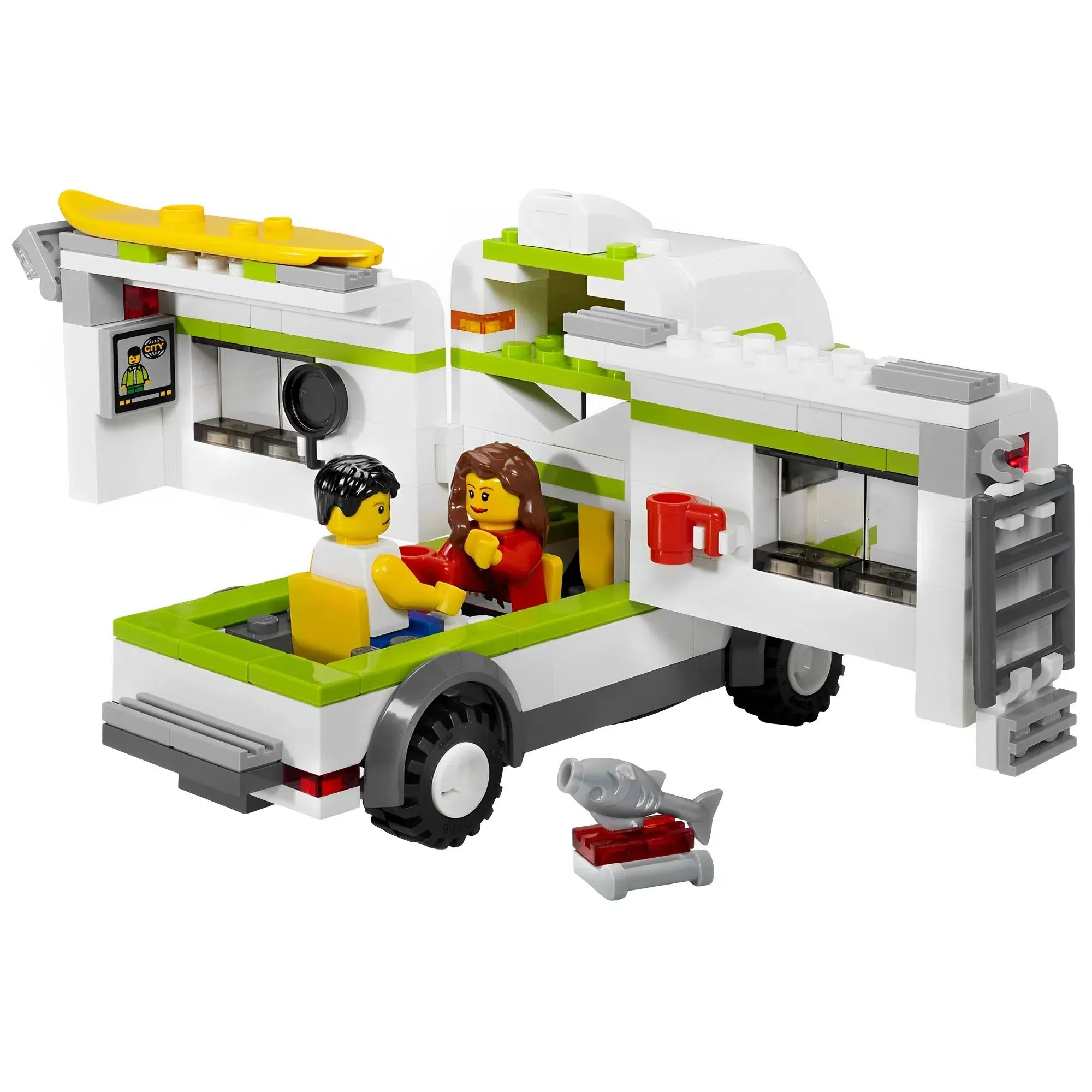 LEGO [City] - Camper Building Set - Great Outdoors Series (7639) - Image 3