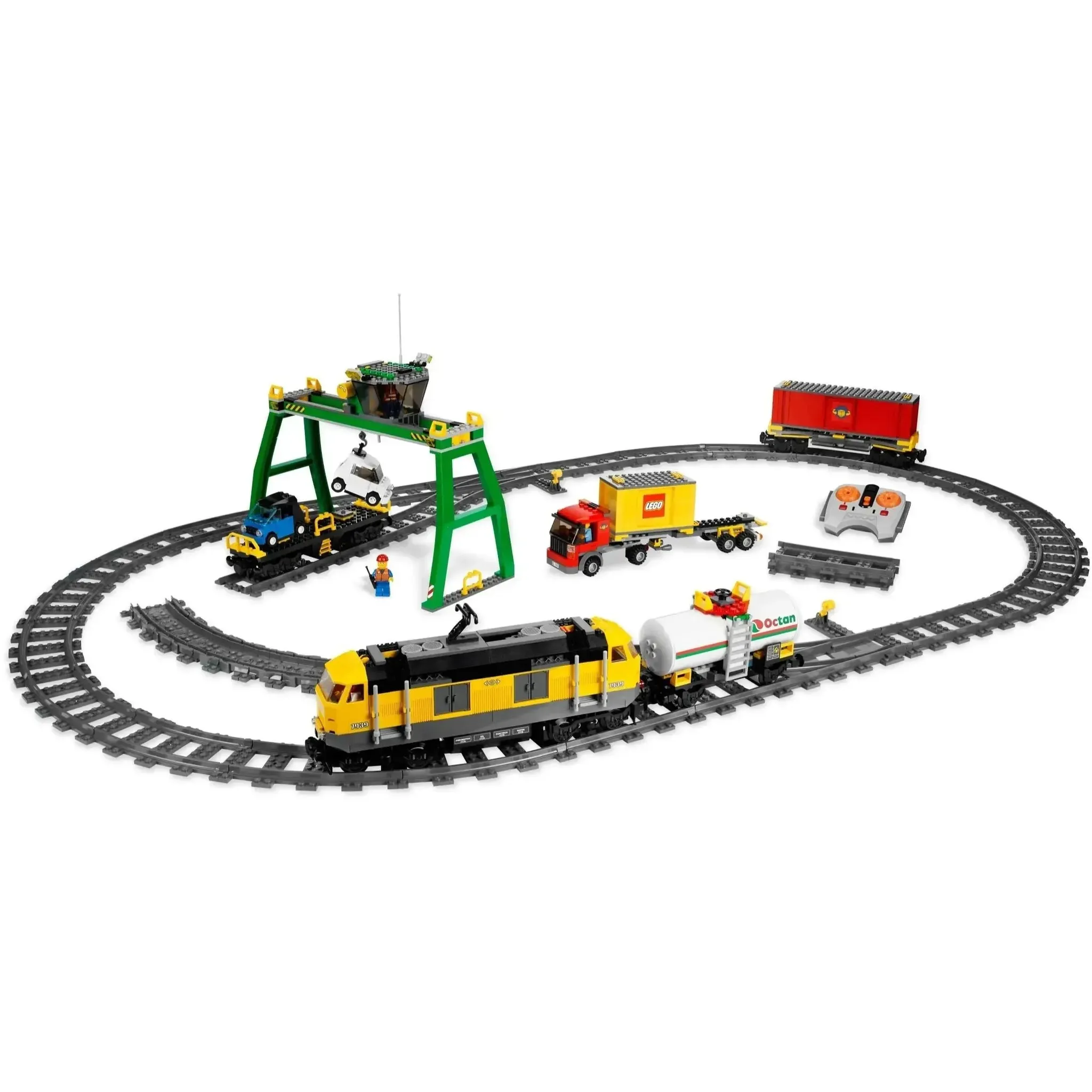 LEGO [City] - Cargo Train Building Set - Trains Series (7939) - Image 2