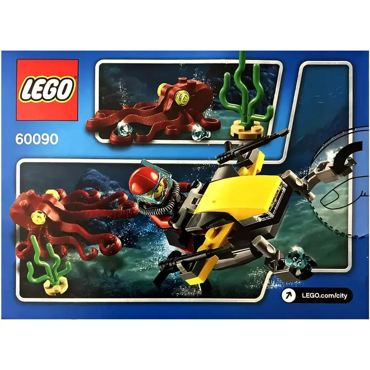 LEGO [City] - Deep Sea Scuba Scooter Building Set - Deep Sea Explorers Series (60090) - Image 3