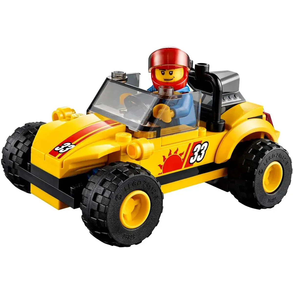 LEGO [City] - Dune Buggy Trailer Building Set - Beach Series (60082) - Image 6