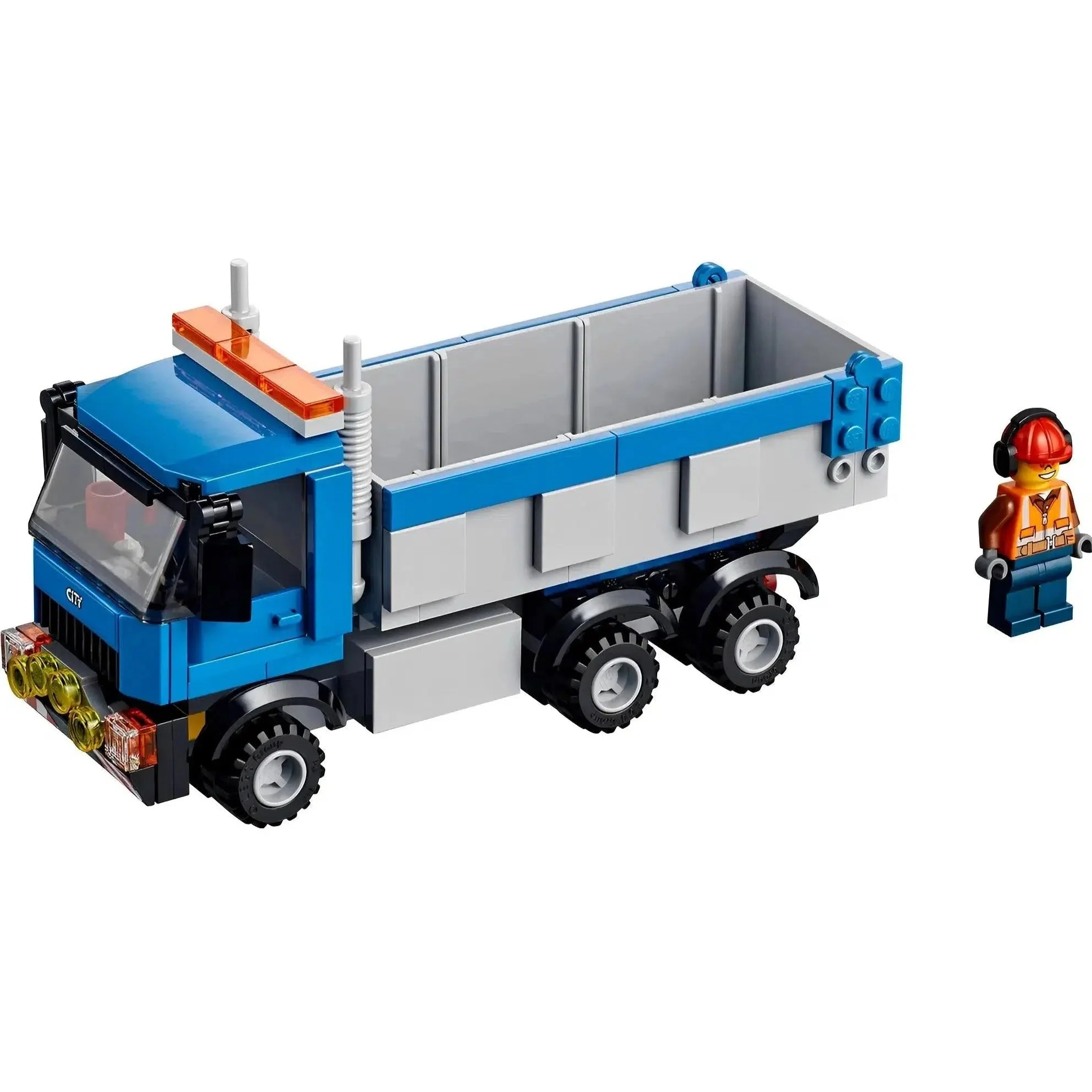 LEGO [City] - Excavator and Truck Building Set - Construction Series (60075) - Image 5