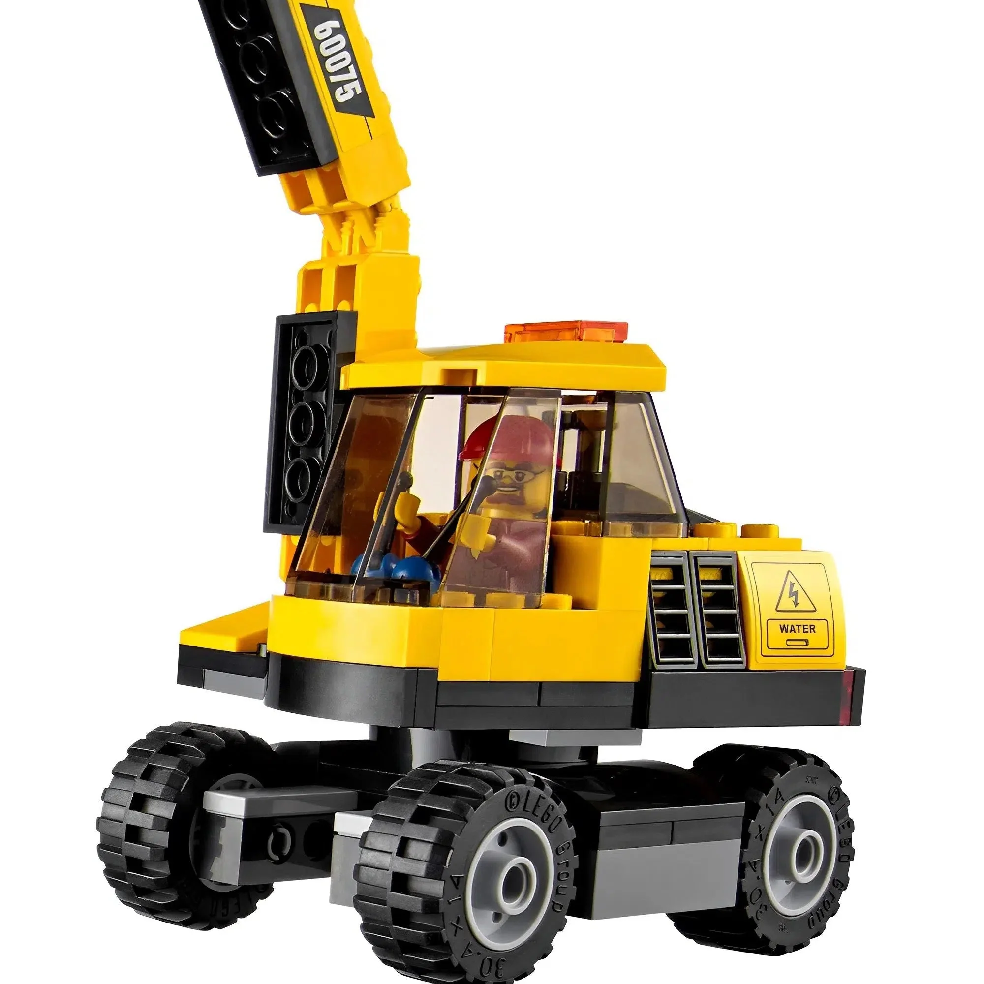 LEGO [City] - Excavator and Truck Building Set - Construction Series (60075) - Image 6