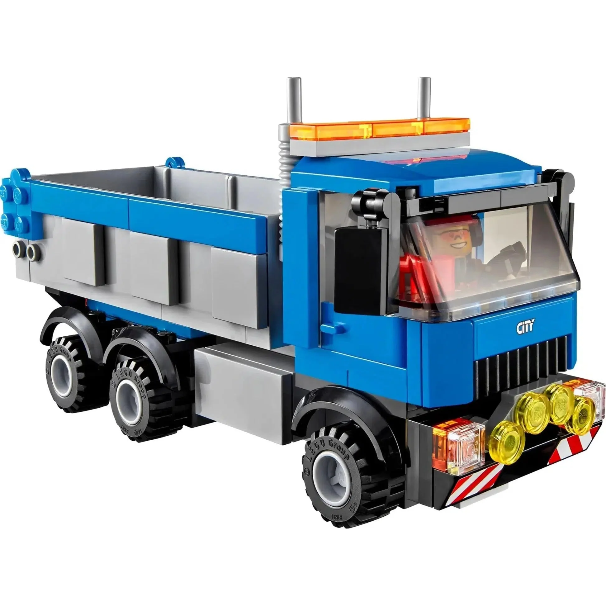LEGO [City] - Excavator and Truck Building Set - Construction Series (60075) - Image 7