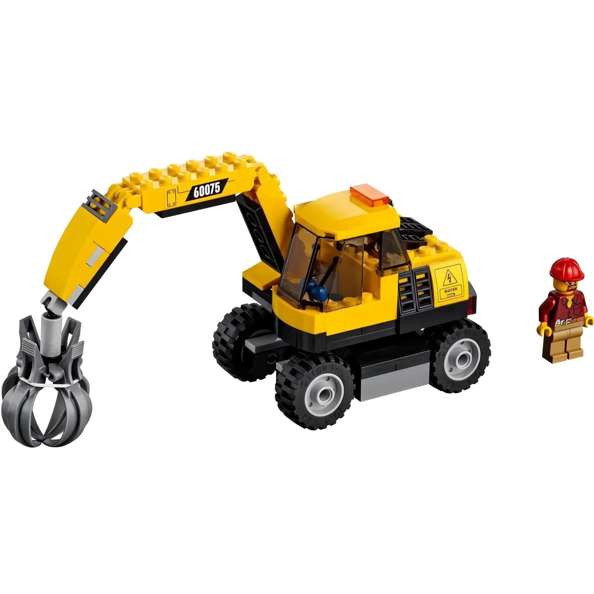 LEGO [City] - Excavator and Truck Building Set - Construction Series (60075) - Image 9