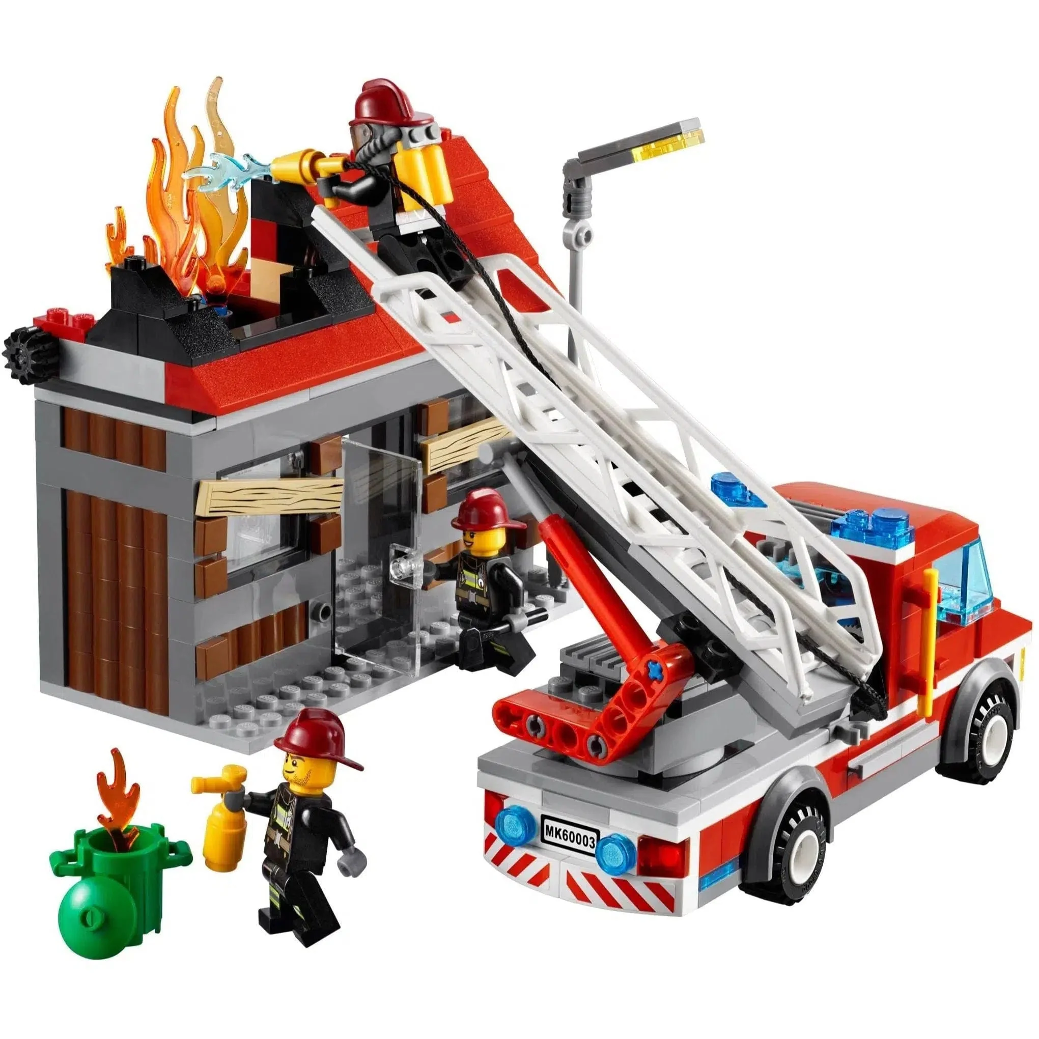 LEGO [City] - Fire Emergency Building Set - Fire Series (60003) - Image 3