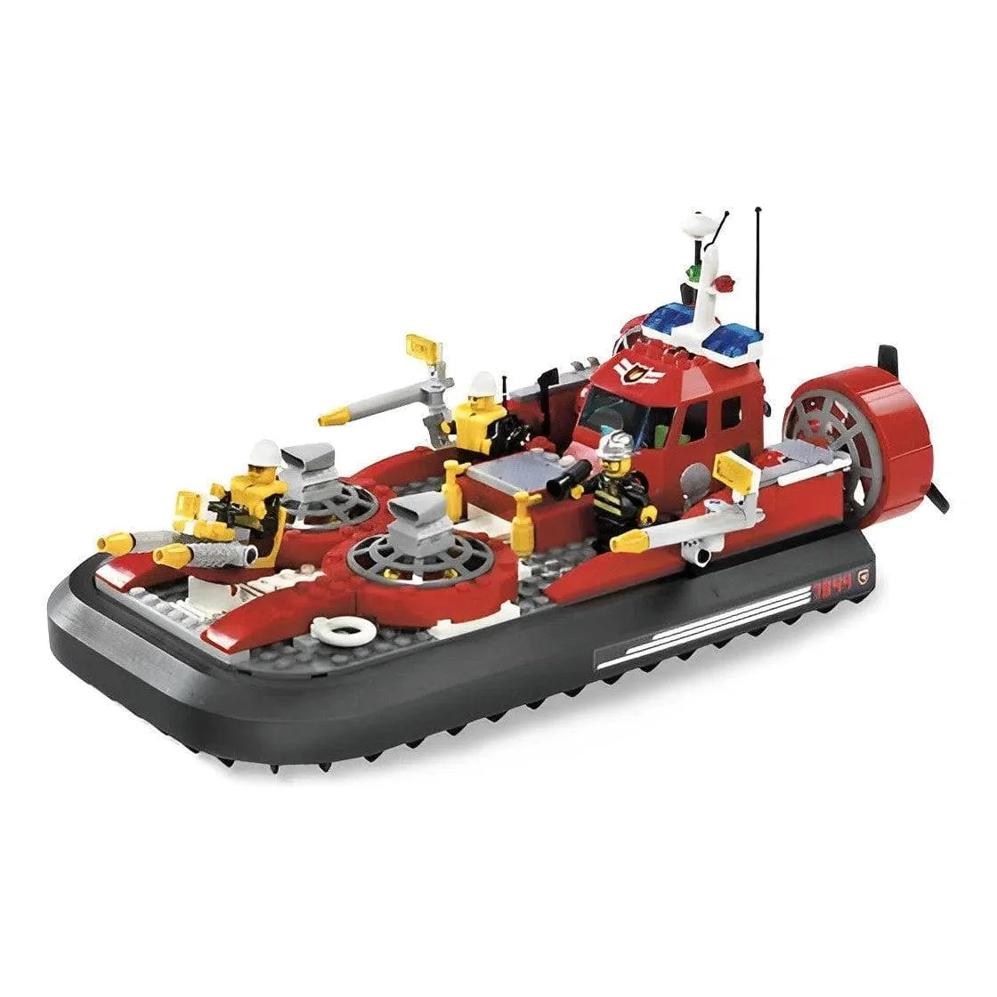 LEGO [City] - Fire Hovercraft Building Set - Fire Series (7944) - Image 2