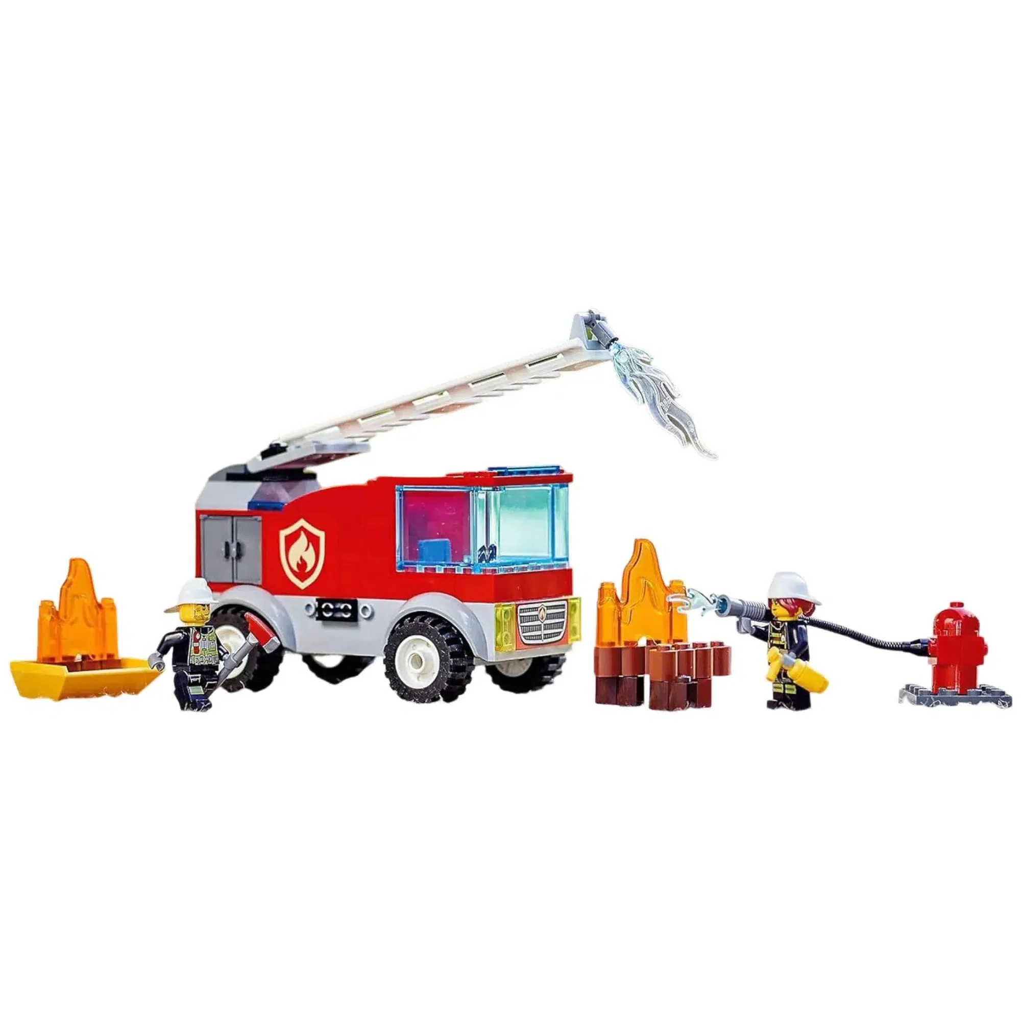 LEGO [City] - Fire Ladder Truck Building Set - Fire Series (60280) - Image 5