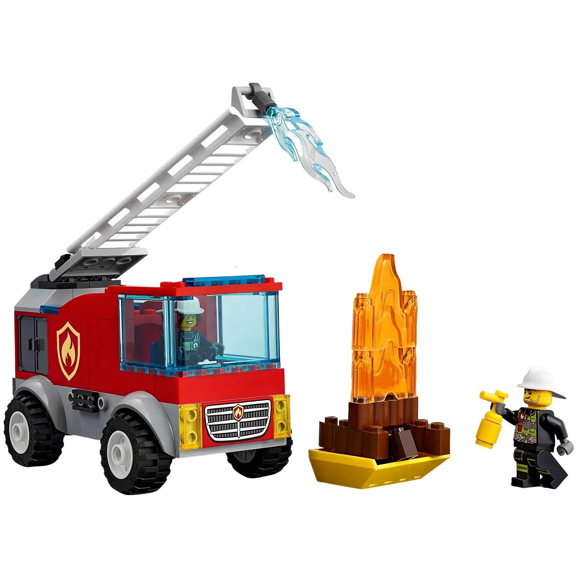 LEGO [City] - Fire Ladder Truck Building Set - Fire Series (60280) - Image 6