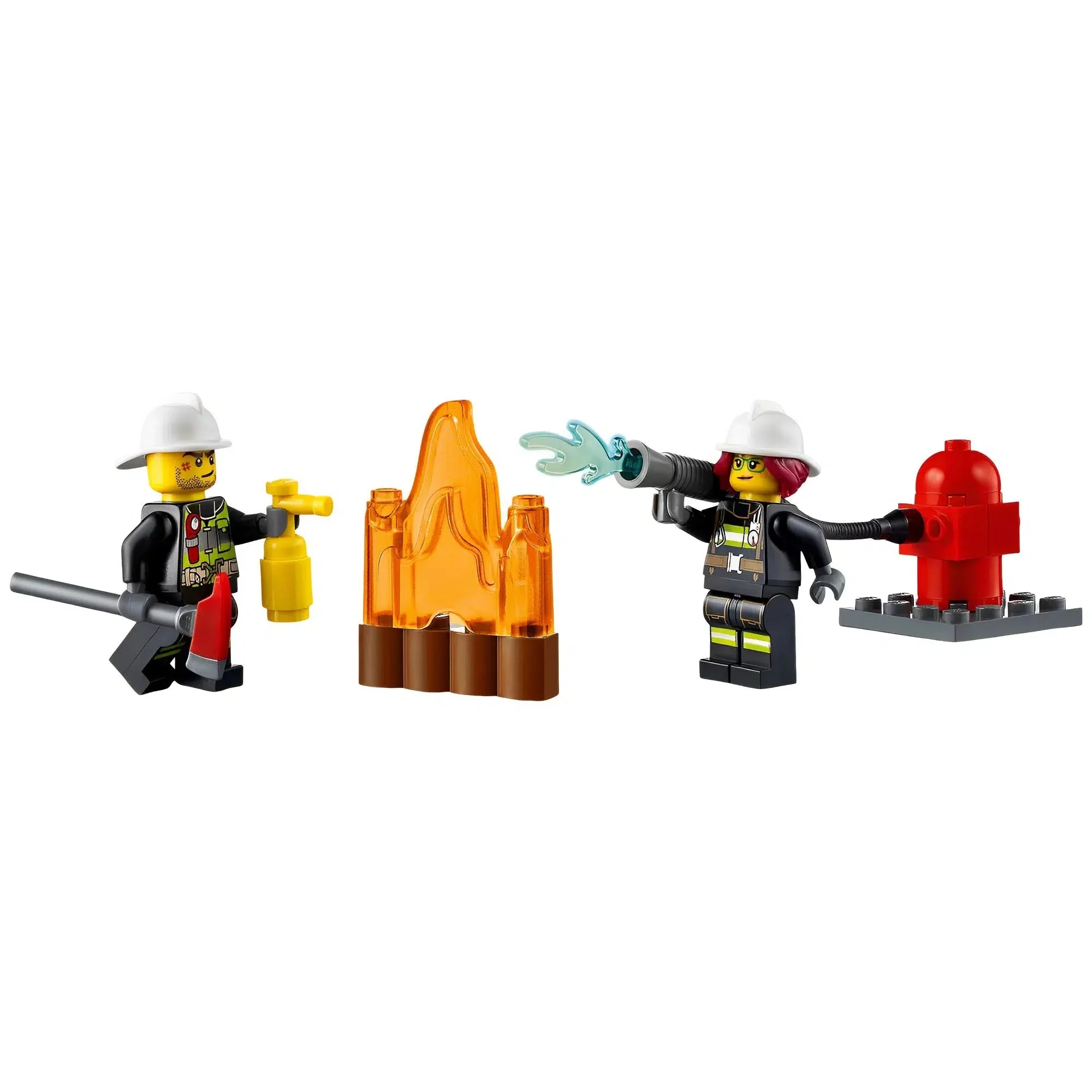 LEGO [City] - Fire Ladder Truck Building Set - Fire Series (60280) - Image 7