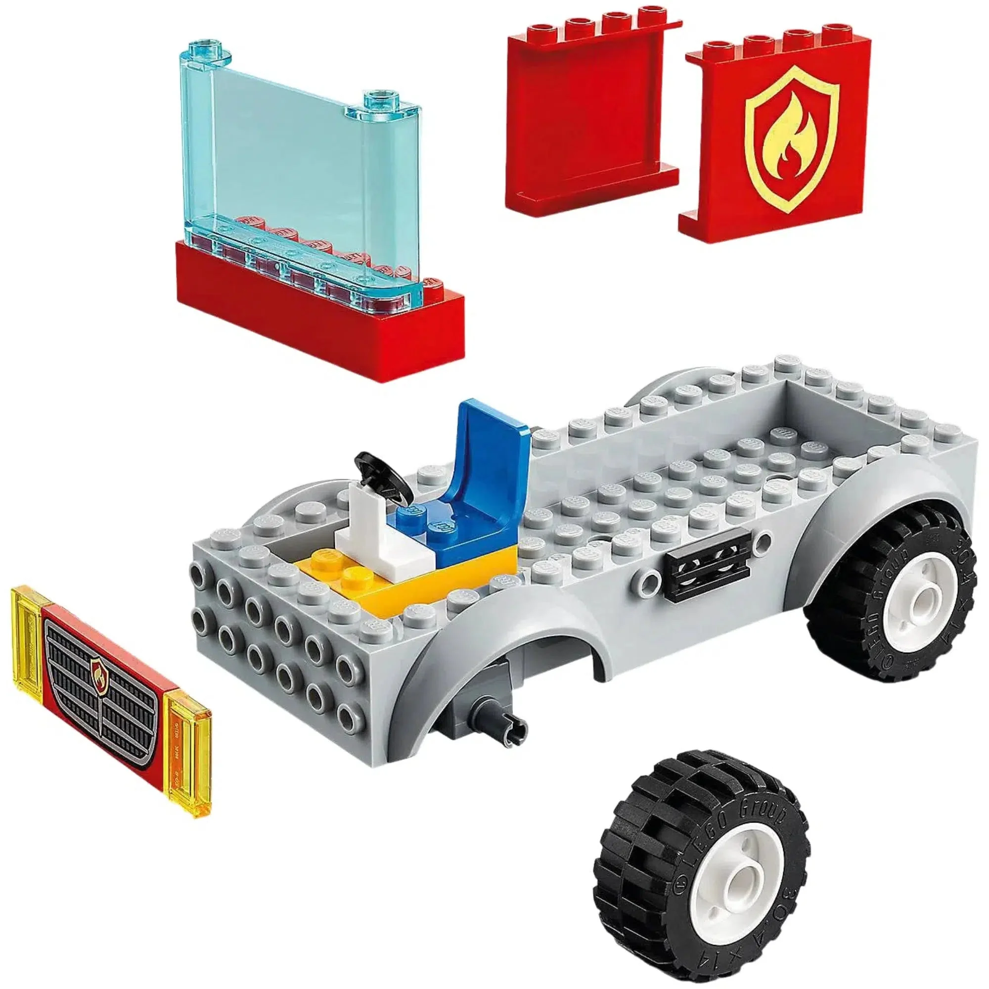LEGO [City] - Fire Ladder Truck Building Set - Fire Series (60280) - Image 8