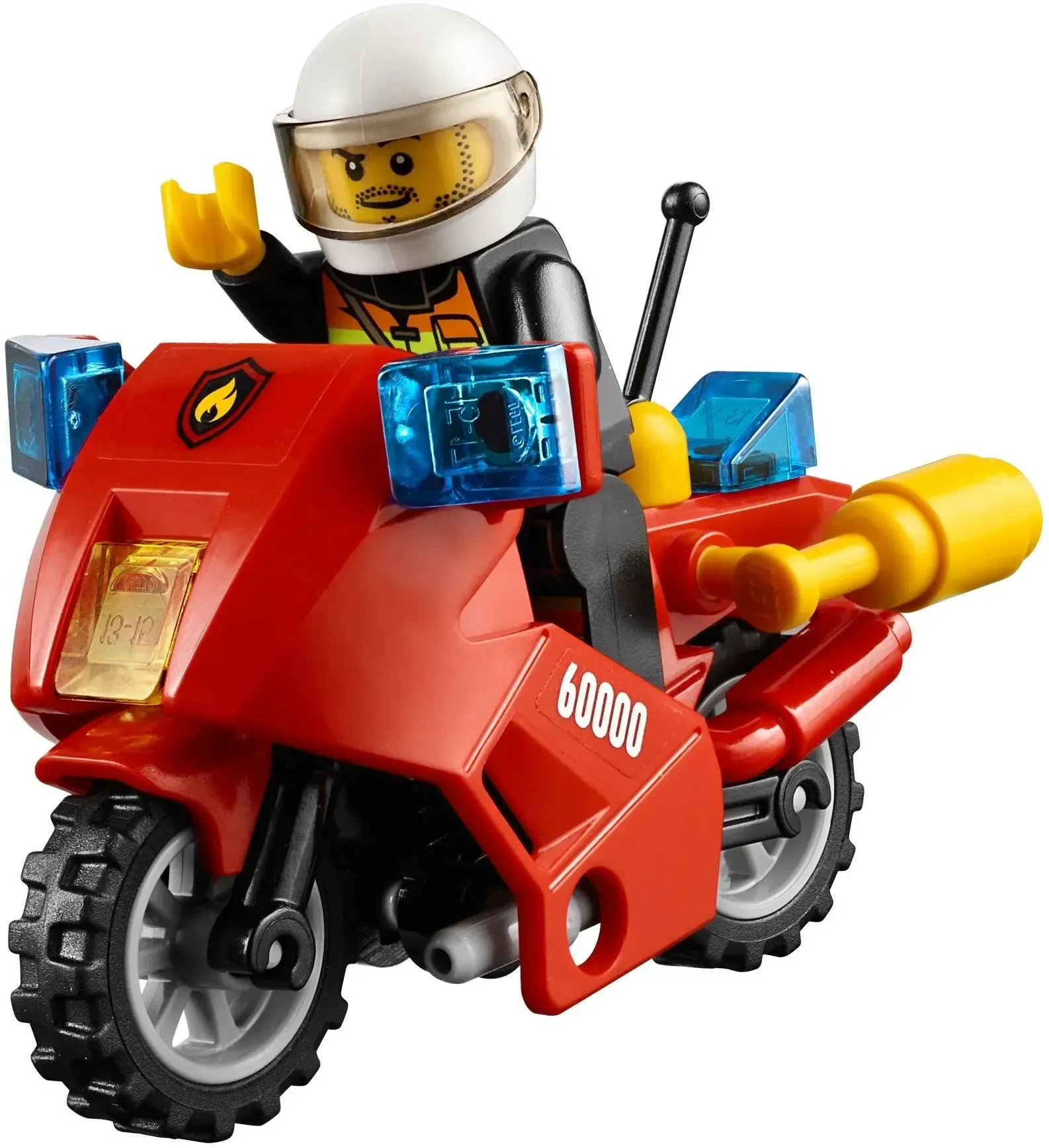 LEGO [City] - Fire Motorcycle Building Set - Fire Series (60000) - Image 3
