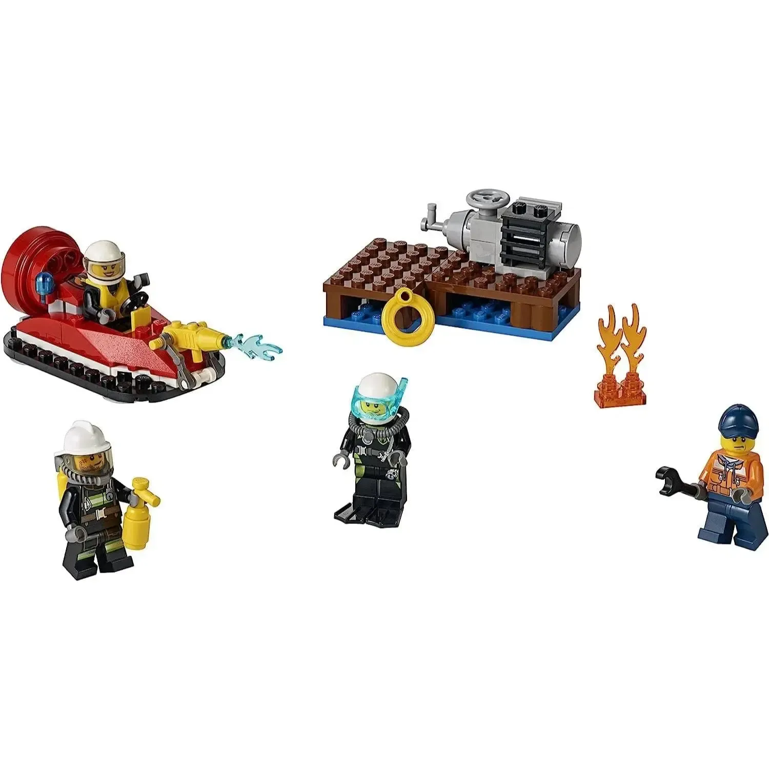 LEGO [City] - Fire Starter Building Set - Fire Series (60106) - Image 2