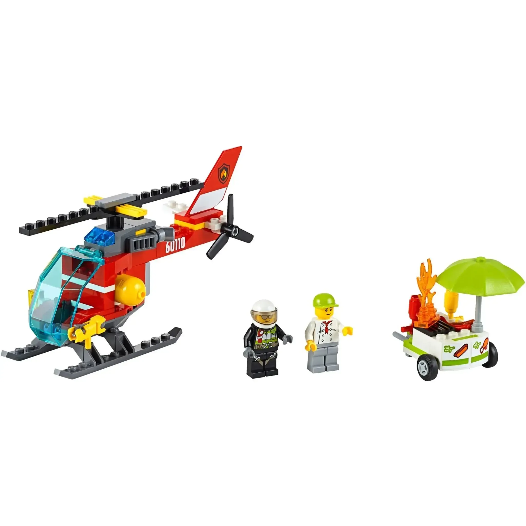 LEGO [City] - Fire Station Building Set - Fire Series (60110) - Image 5