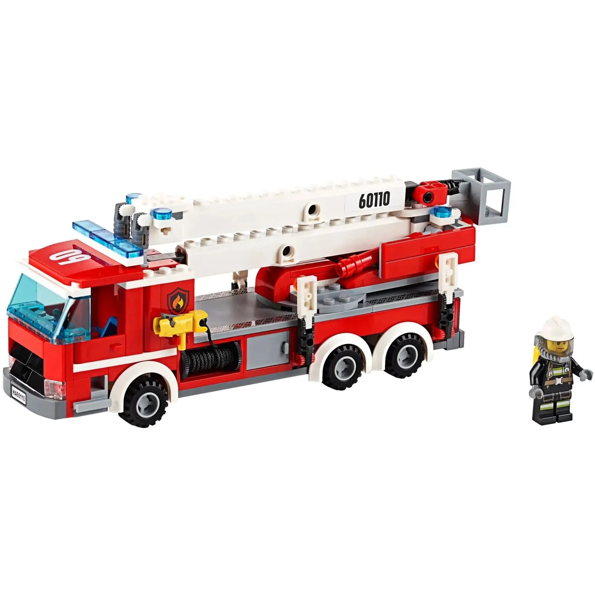 LEGO [City] - Fire Station Building Set - Fire Series (60110) - Image 6