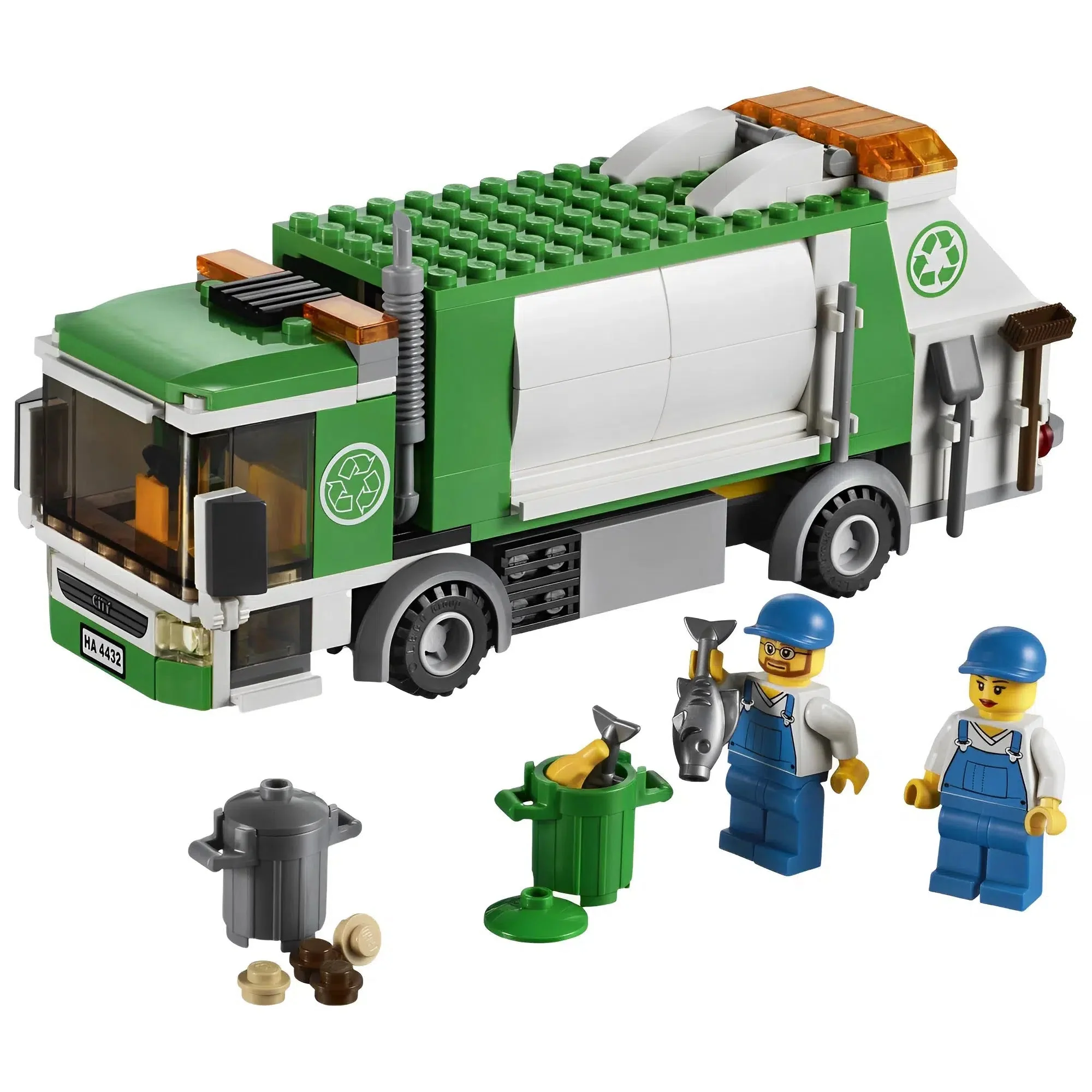 LEGO [City] - Garbage Truck Building Set - Great Vehicles Series (4432) - Image 2
