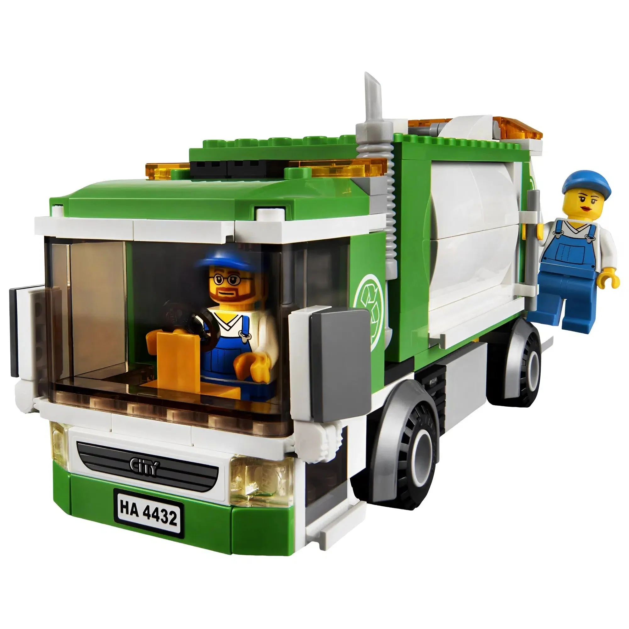 LEGO [City] - Garbage Truck Building Set - Great Vehicles Series (4432) - Image 3