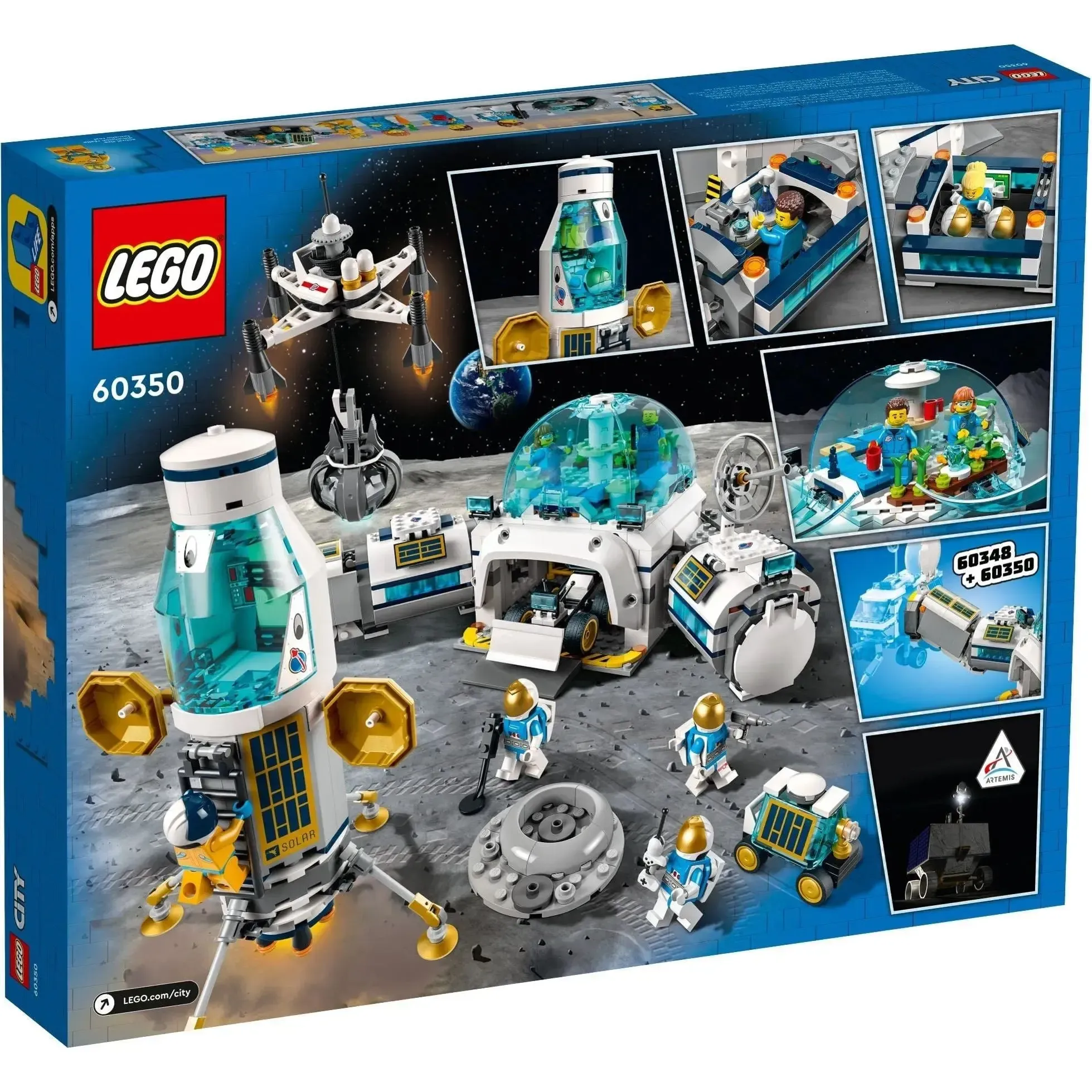 LEGO [City] - Lunar Research Base Building Set - Space Series (60350) - Image 3