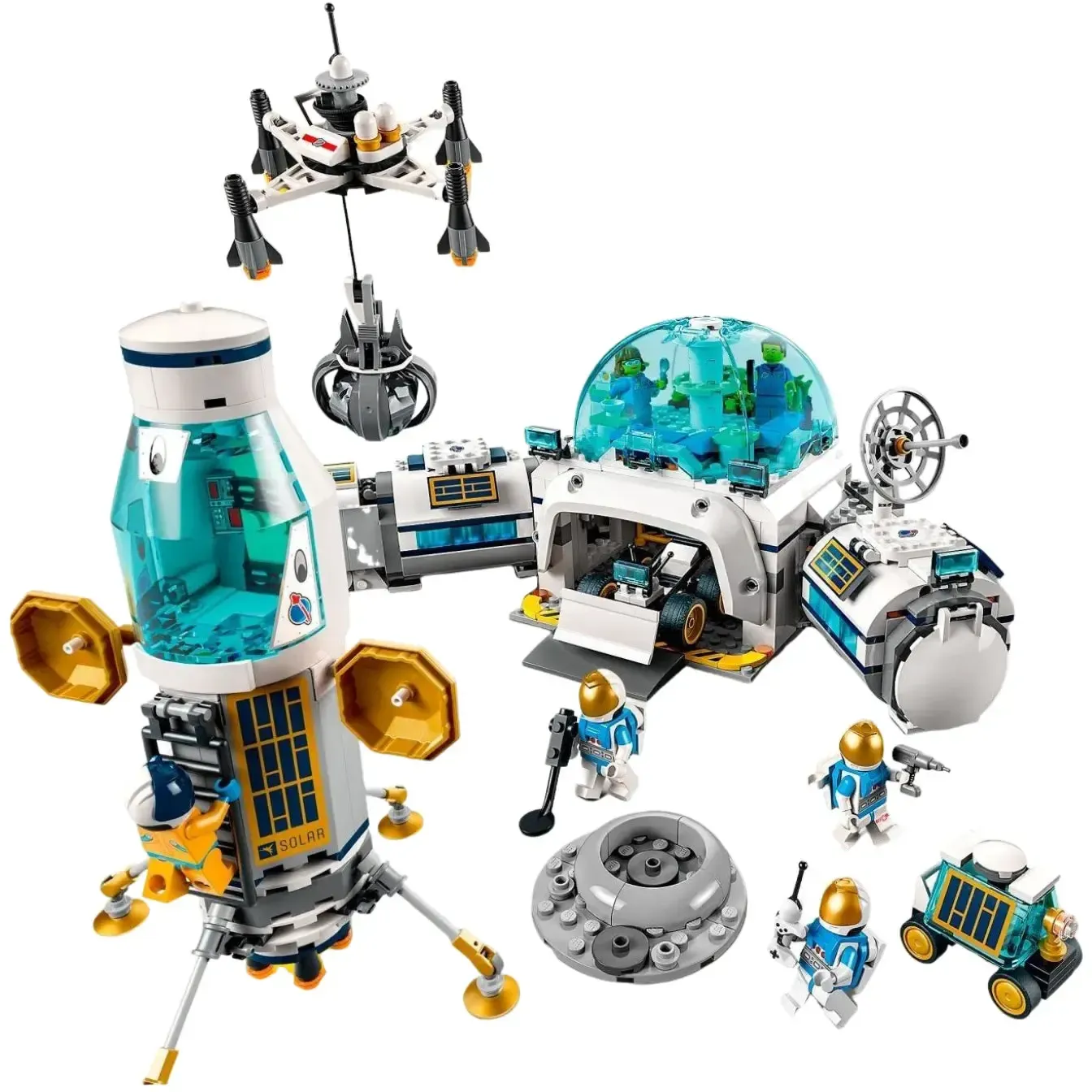 LEGO [City] - Lunar Research Base Building Set - Space Series (60350) - Image 4
