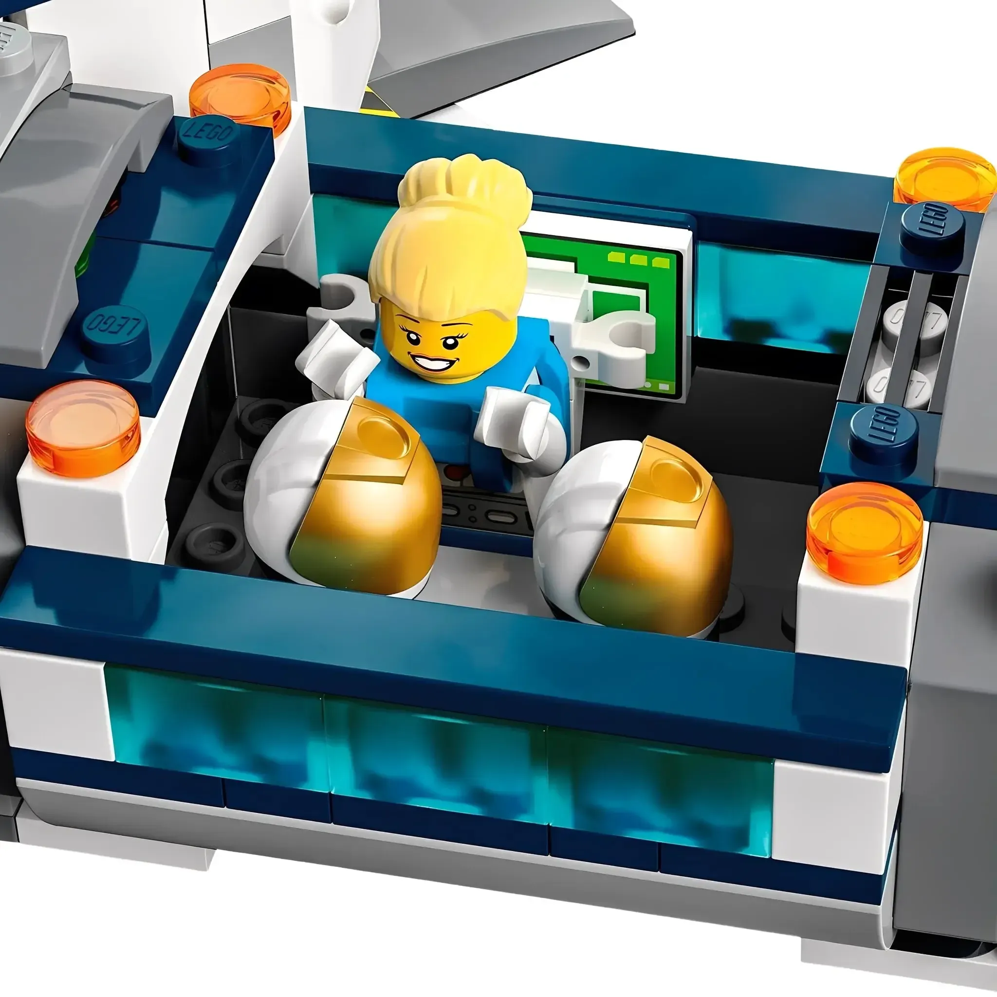 LEGO [City] - Lunar Research Base Building Set - Space Series (60350) - Image 7