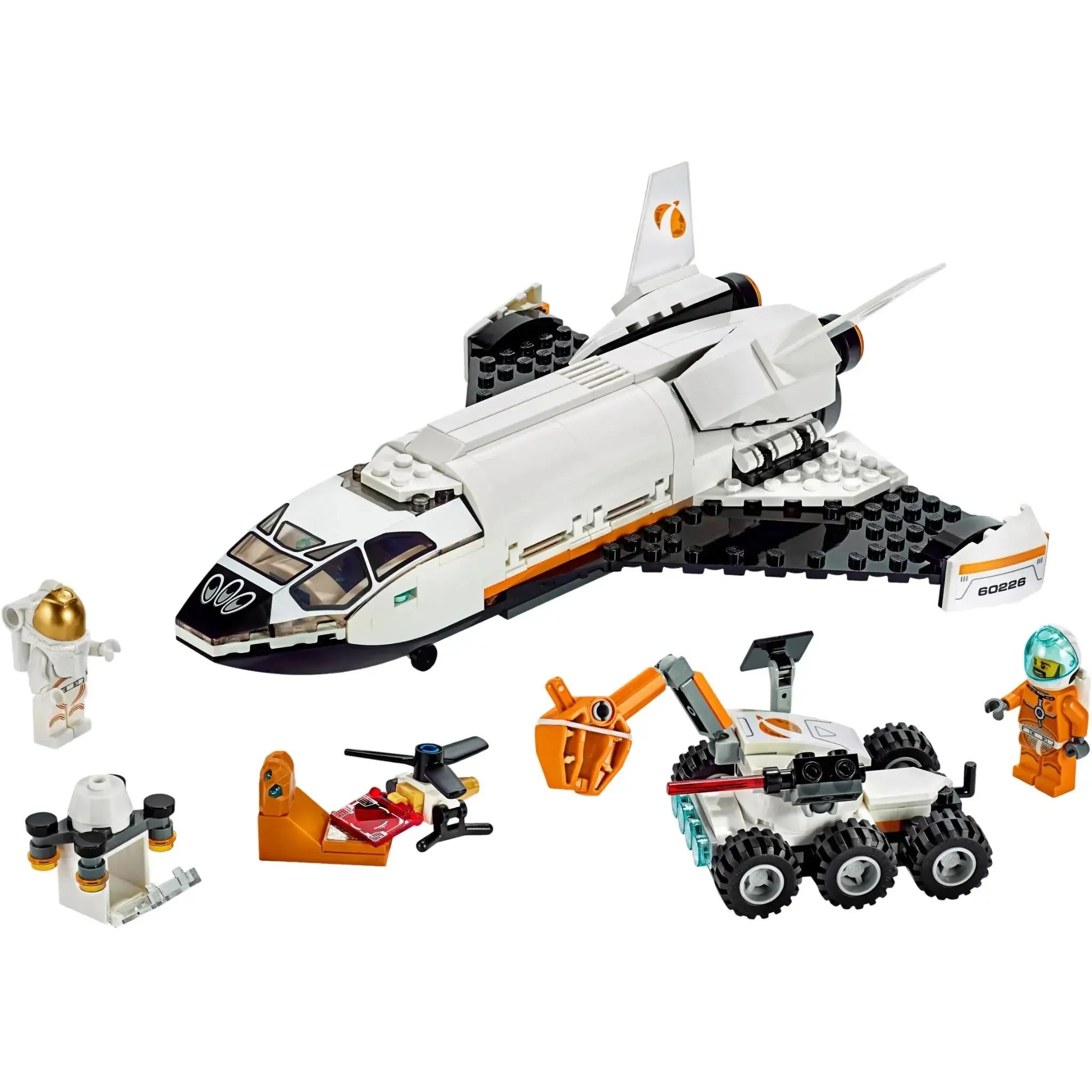 LEGO [City] - Mars Research Shuttle Building Set - Mars Exploration Series (60226) - Image 2