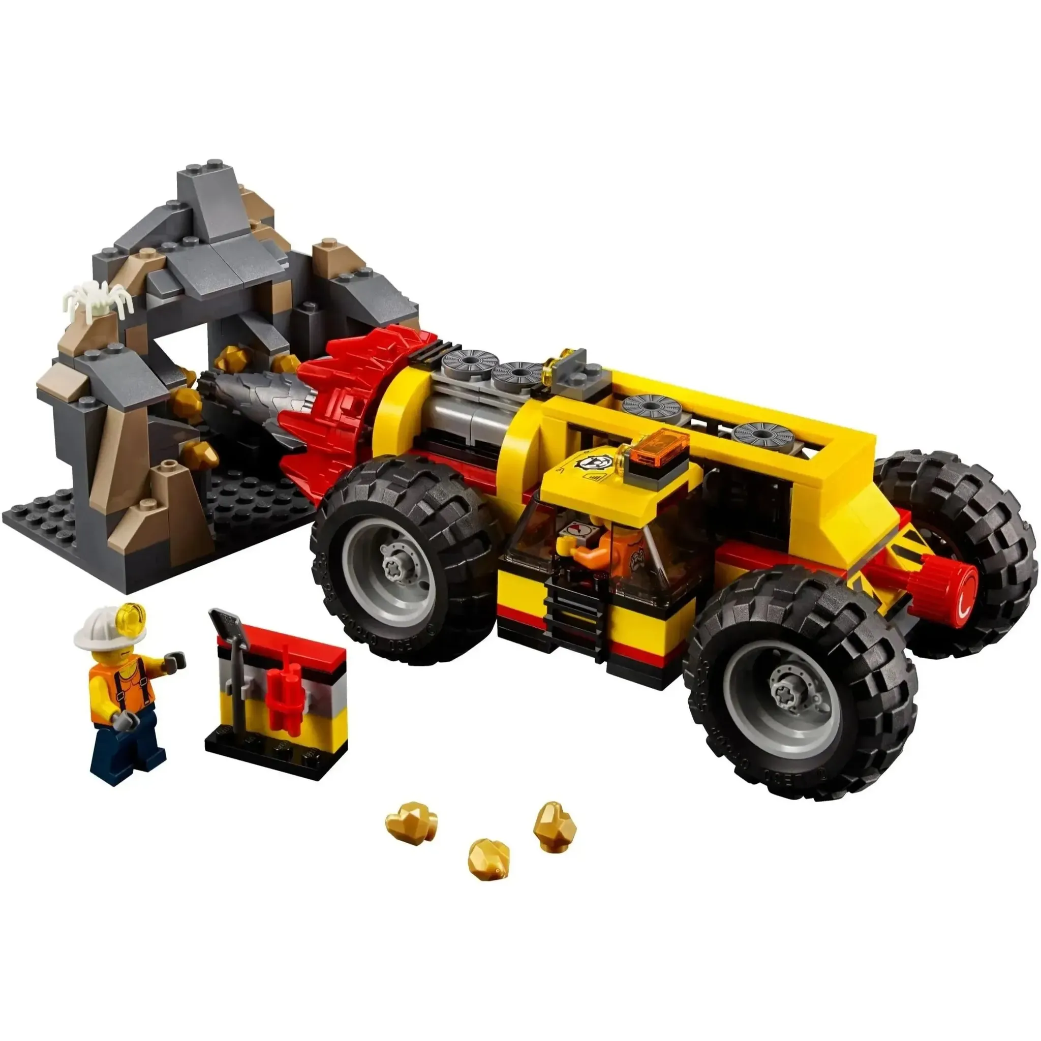 LEGO [City] - Mining Heavy Driller Building Set - Mining Series (60186) - Image 4