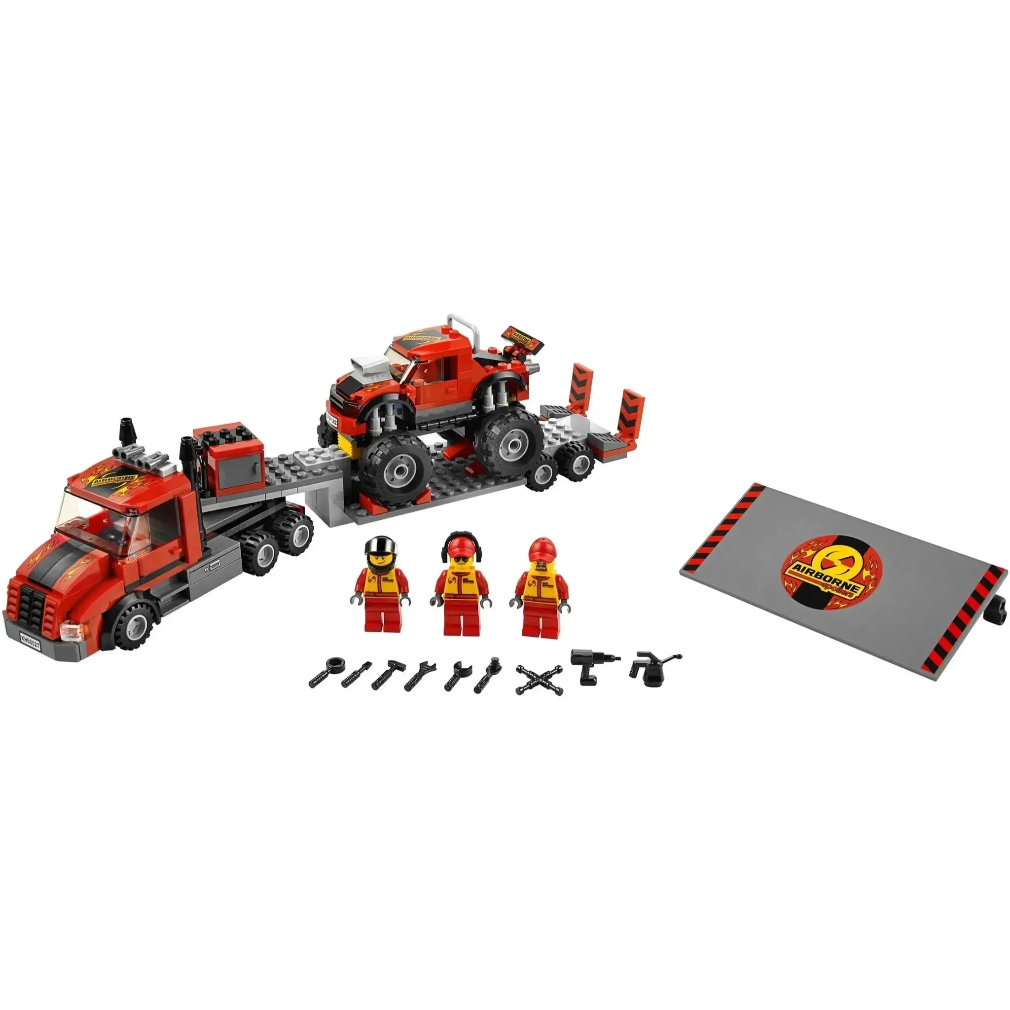 LEGO [City] - Monster Truck Transporter Building Set - Great Vehicles Series (60027) - Image 2
