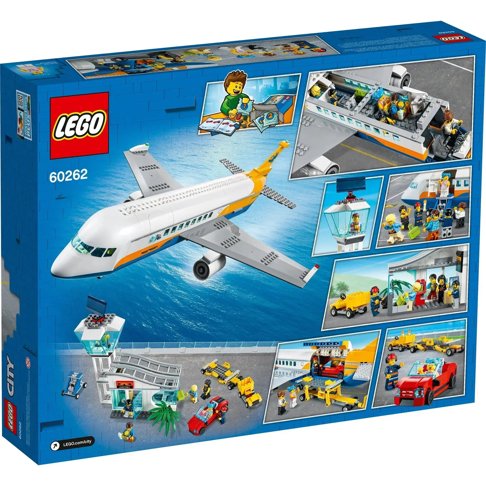 LEGO [City] - Passenger Airplane Building Set - Airport Series (60262) - Image 3