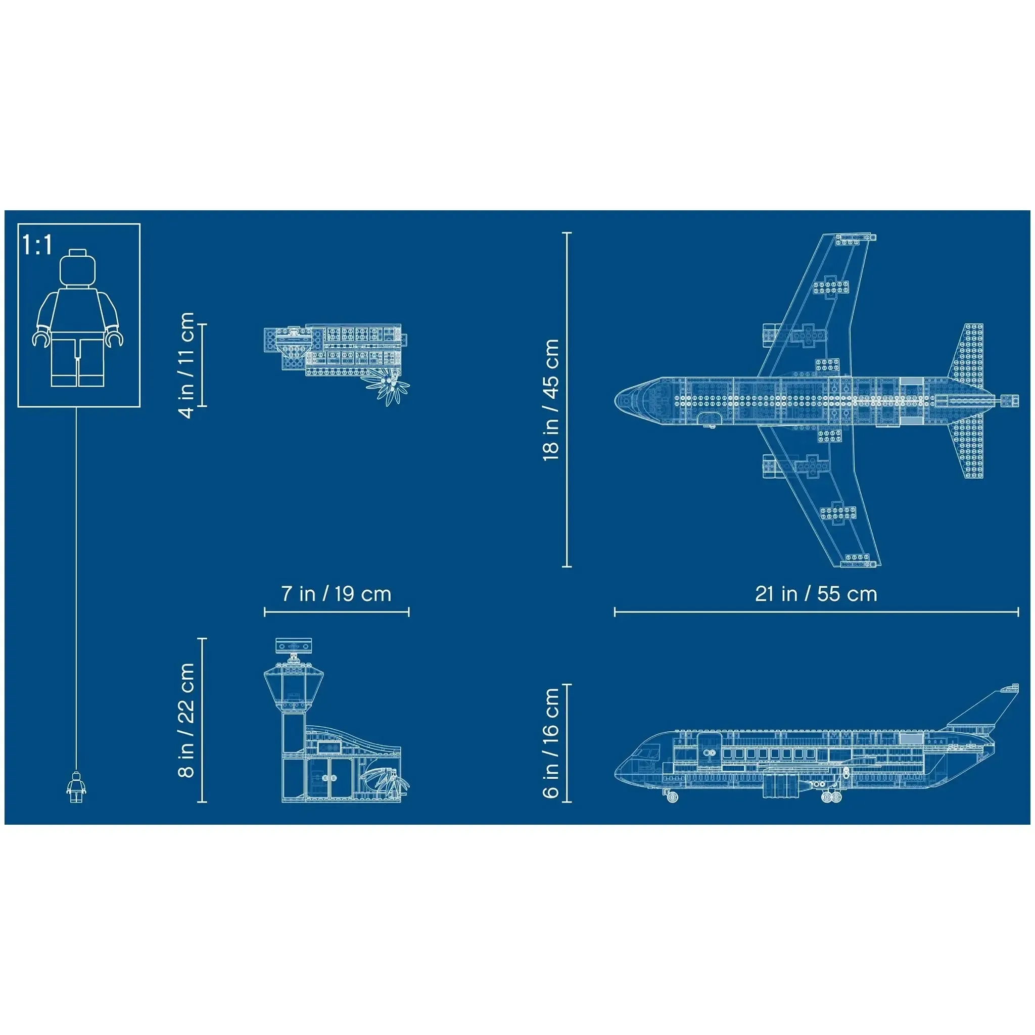 LEGO [City] - Passenger Airplane Building Set - Airport Series (60262) - Image 6