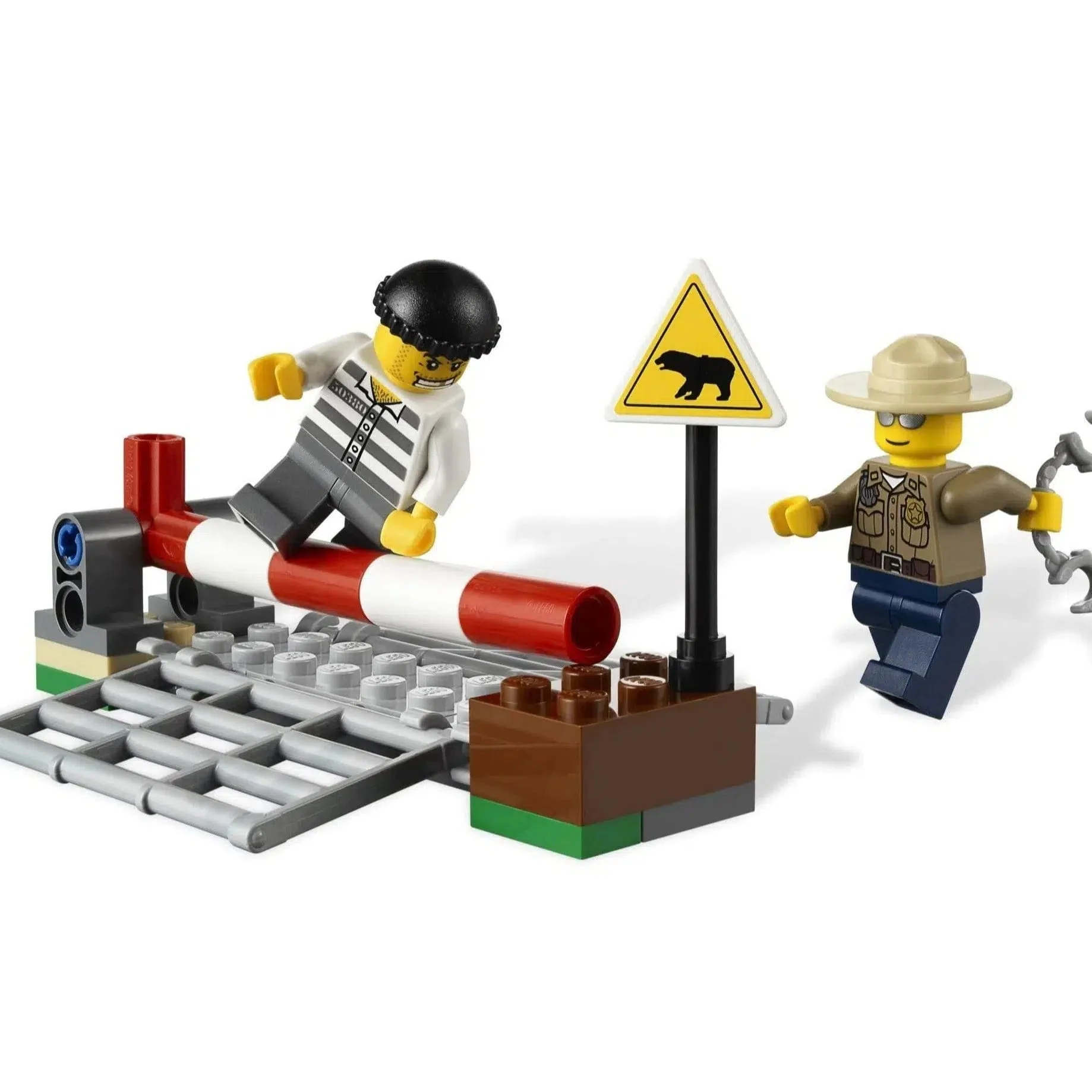 LEGO [City] - Patrol Car Building Set - Forest Police Series (4436) - Image 3