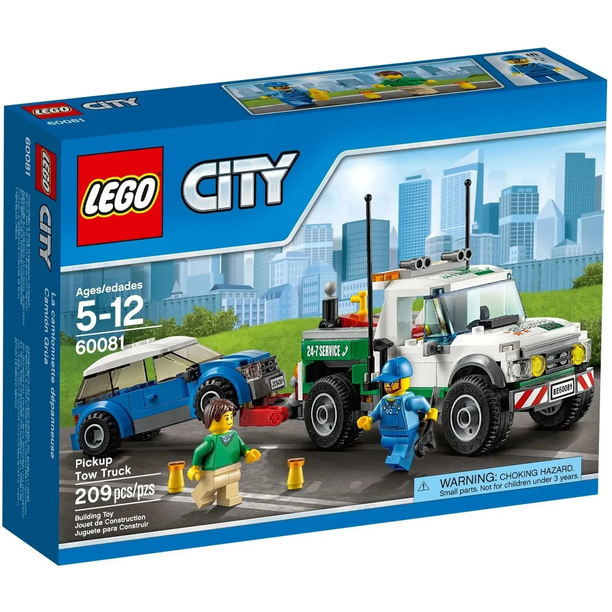 LEGO [City] - Pickup Tow Truck Building Set - Traffic Series (60081)