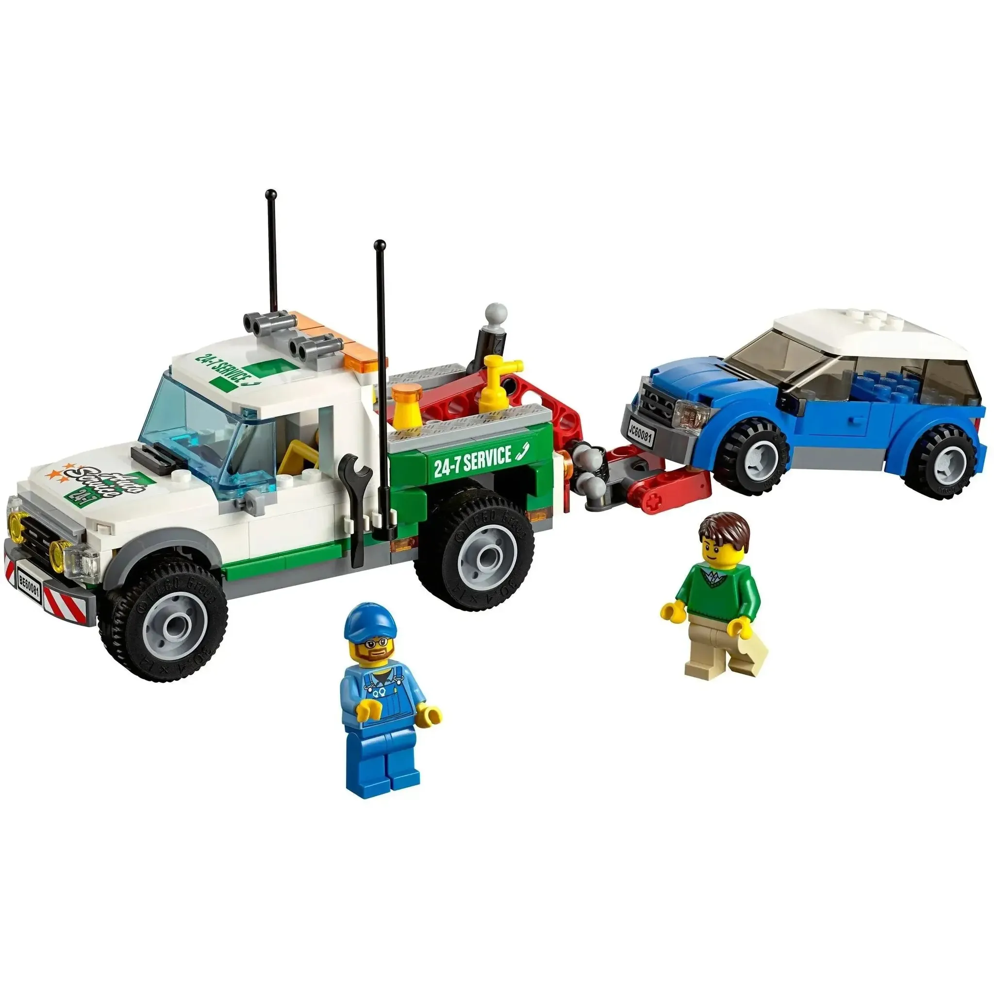 LEGO [City] - Pickup Tow Truck Building Set - Traffic Series (60081) - Image 2