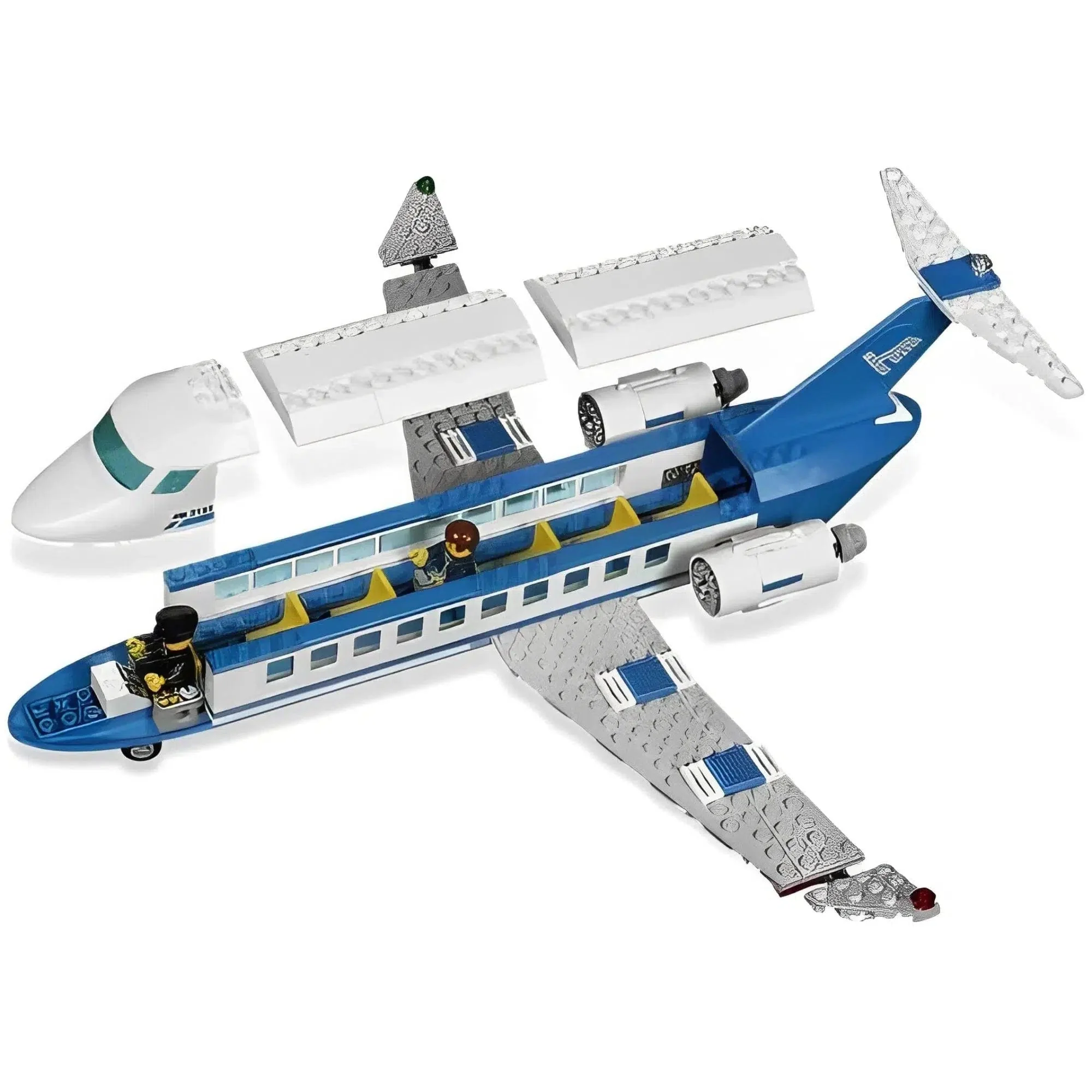 LEGO [City] - Police Helicopter Building Set - Police Series (7741) - Image 4