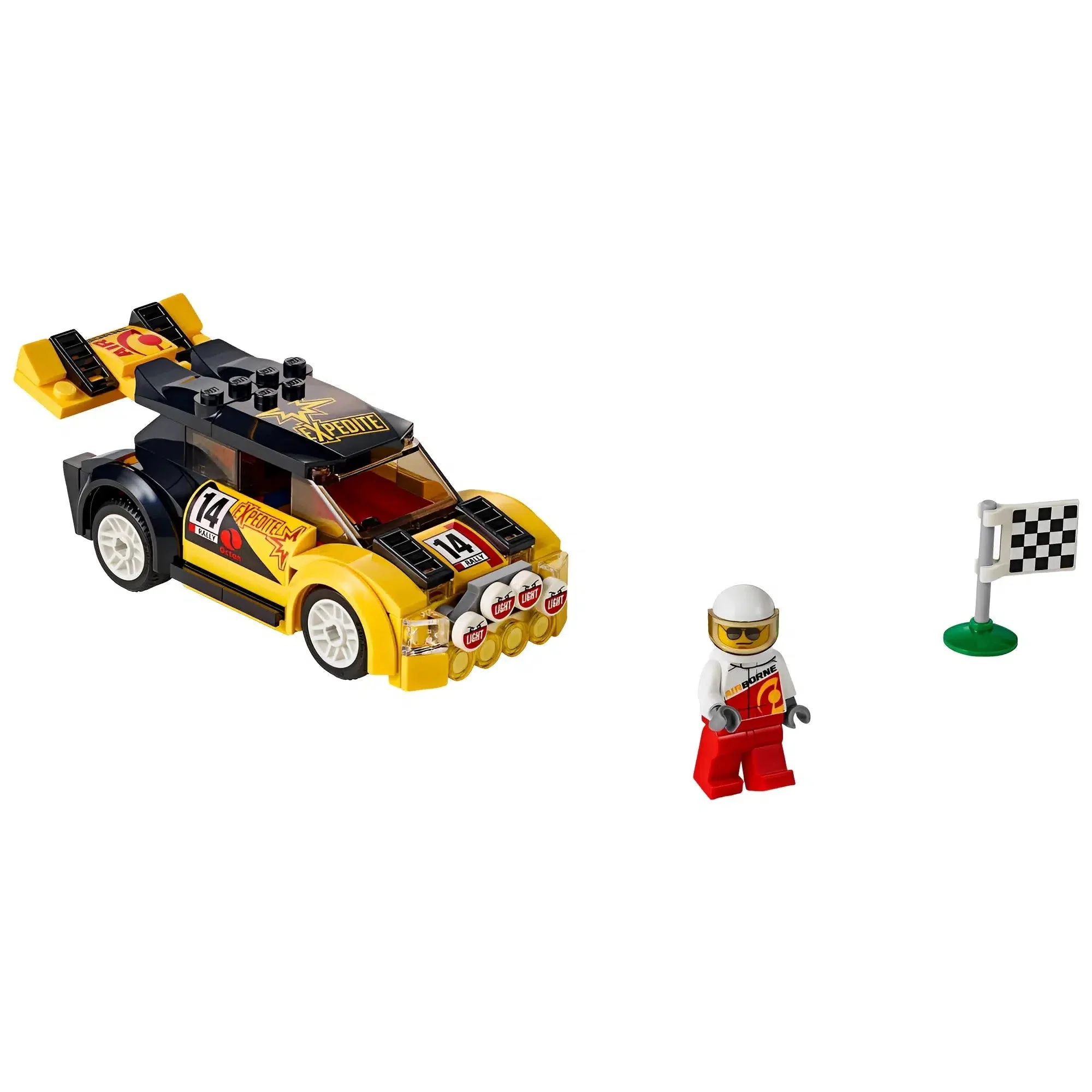 LEGO [City] - Rally Car Building Set - Racing Series (60113) - Image 2