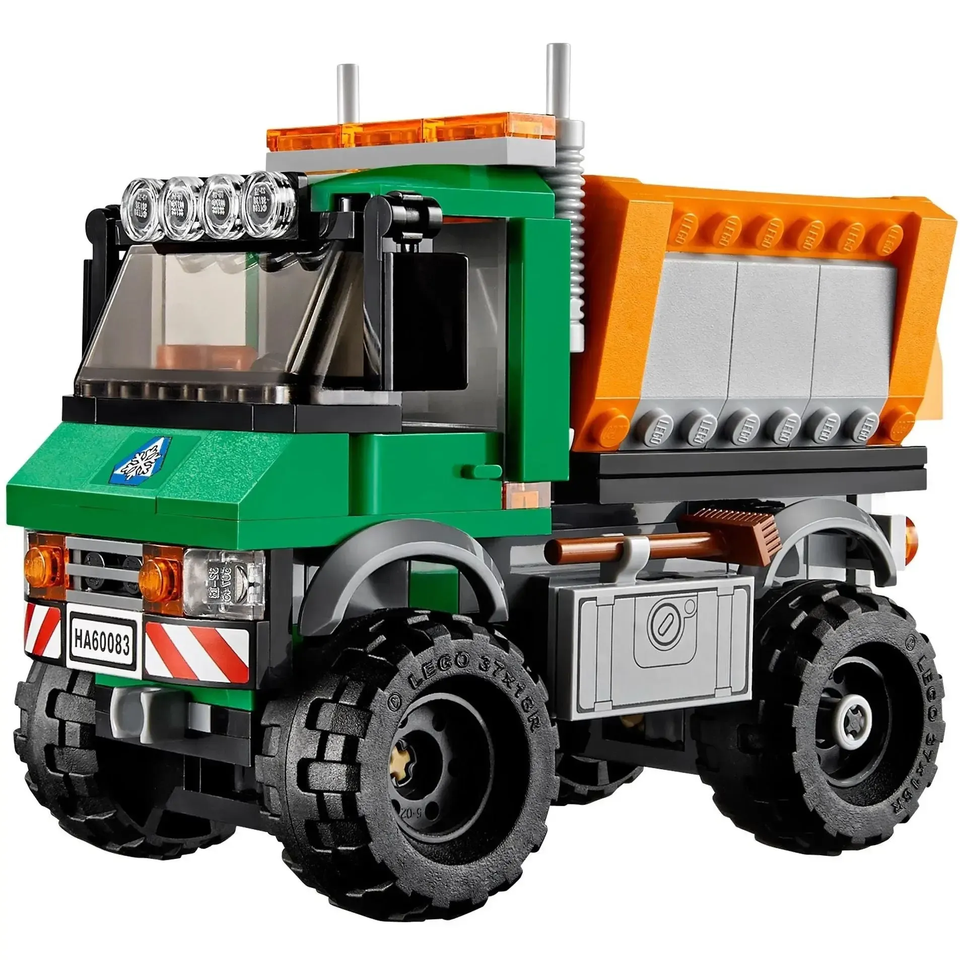 LEGO [City] - Snowplough Truck Building Set - Traffic Series (60083) - Image 3