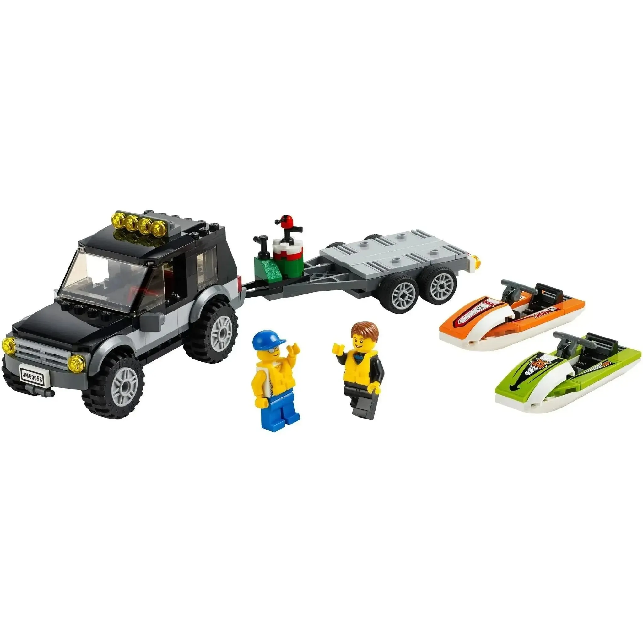 LEGO [City] - SUV with Watercraft Building Set - Great Vehicles Series (60058) - Image 2