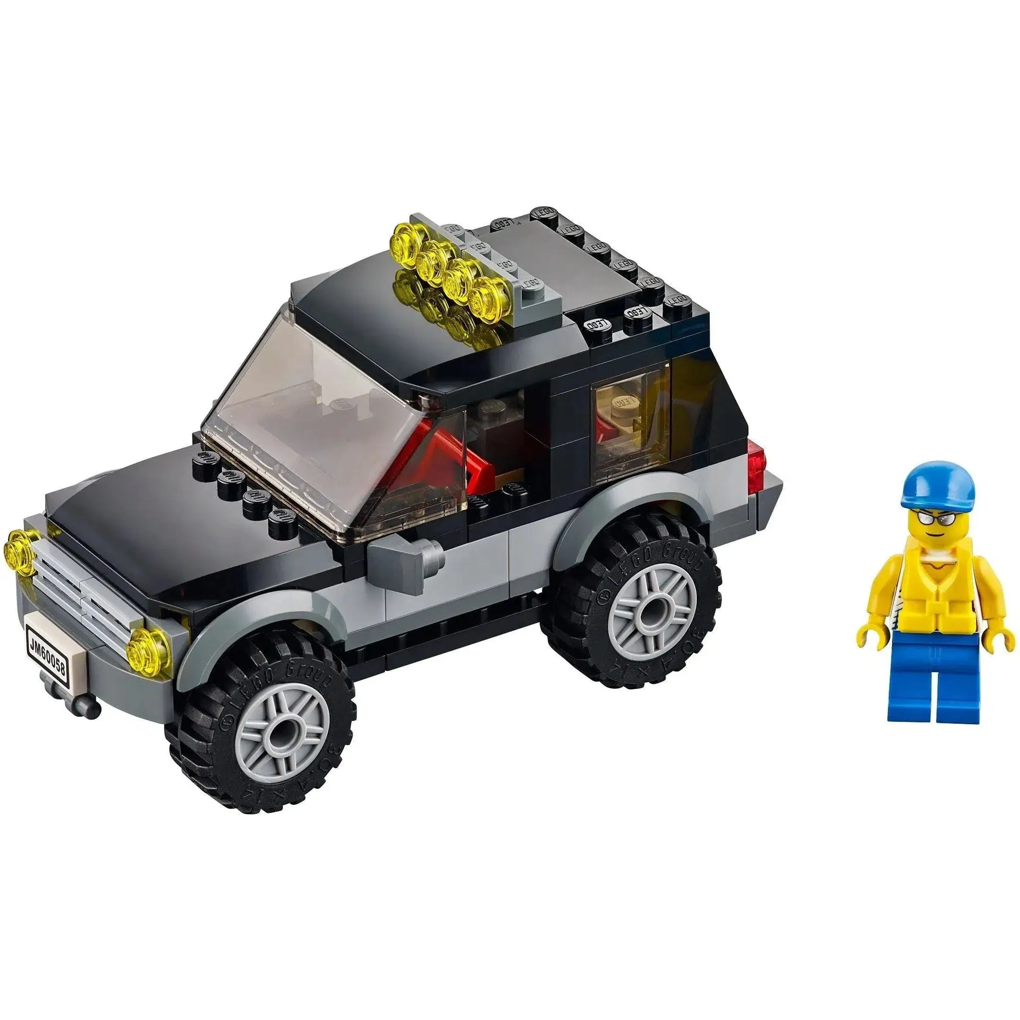 LEGO [City] - SUV with Watercraft Building Set - Great Vehicles Series (60058) - Image 4