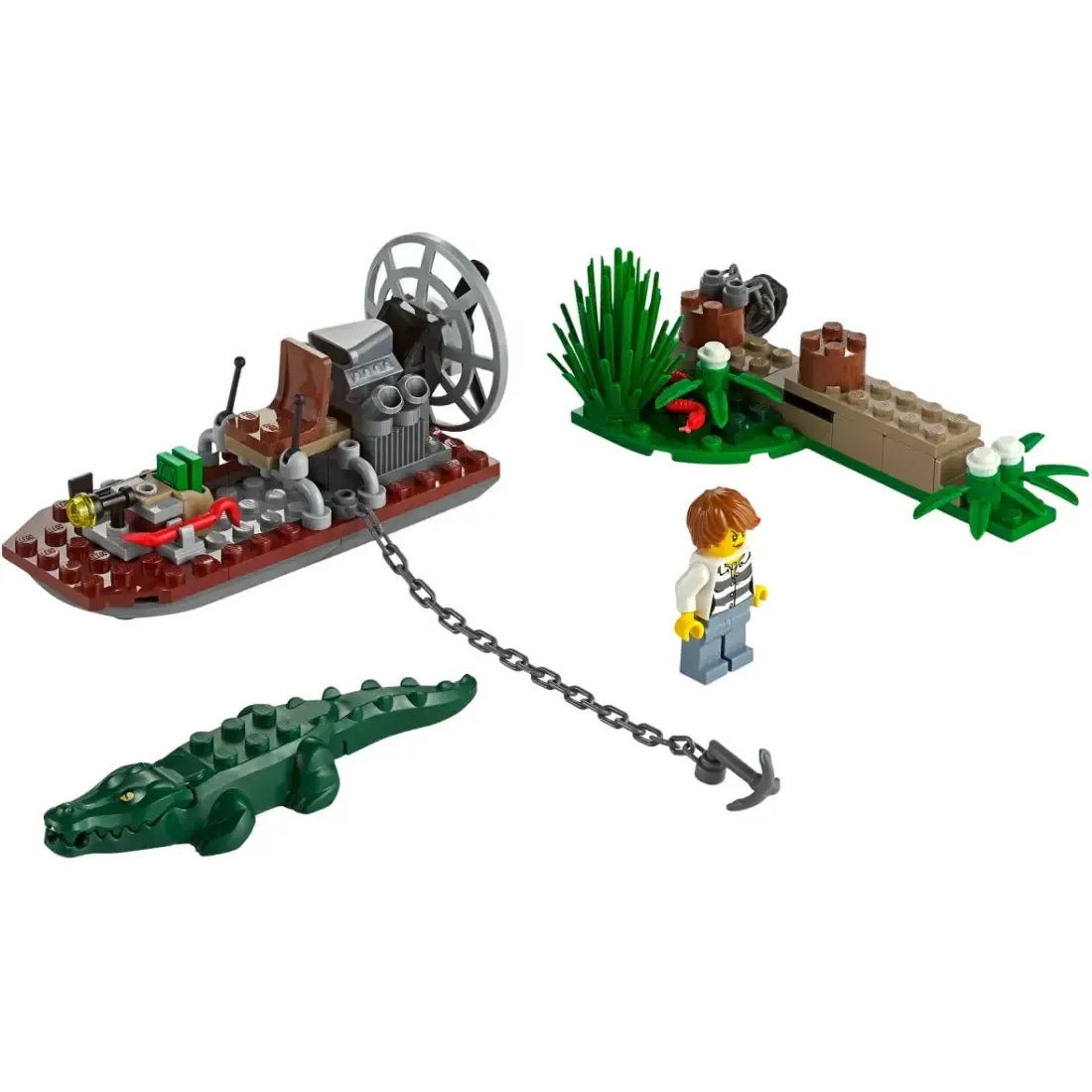 LEGO [City] - Swamp Police Station Building Set - Swamp Police Series (60069) - Image 4