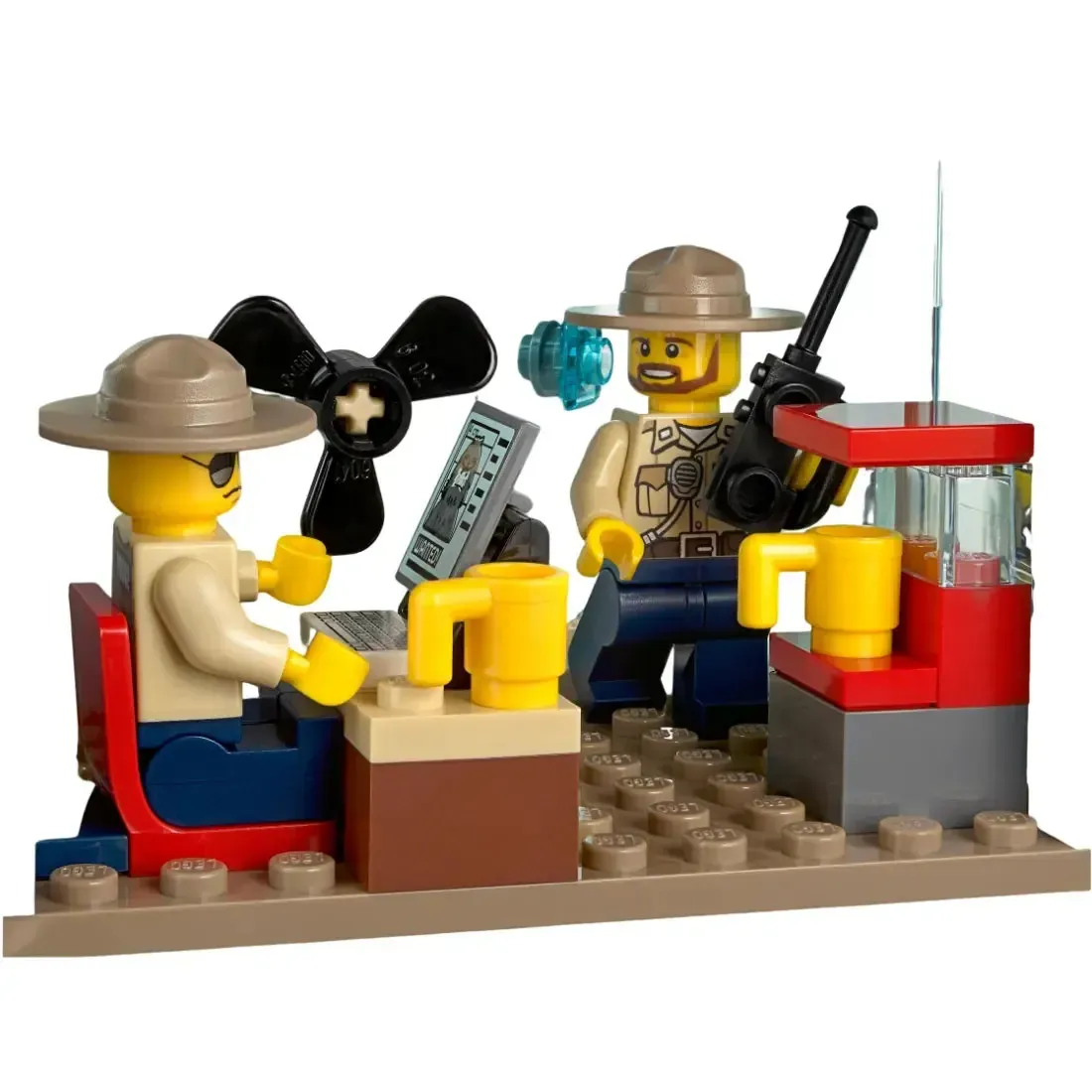 LEGO [City] - Swamp Police Station Building Set - Swamp Police Series (60069) - Image 8