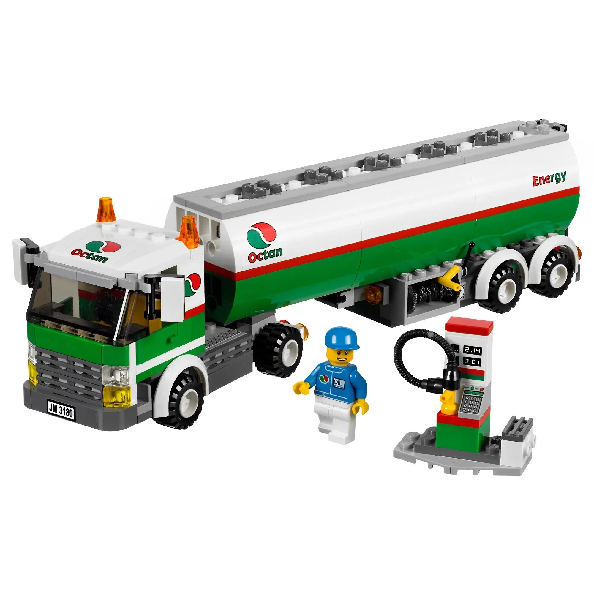 LEGO [City] - Tank Truck Building Set - Traffic Series (3180) - Image 2