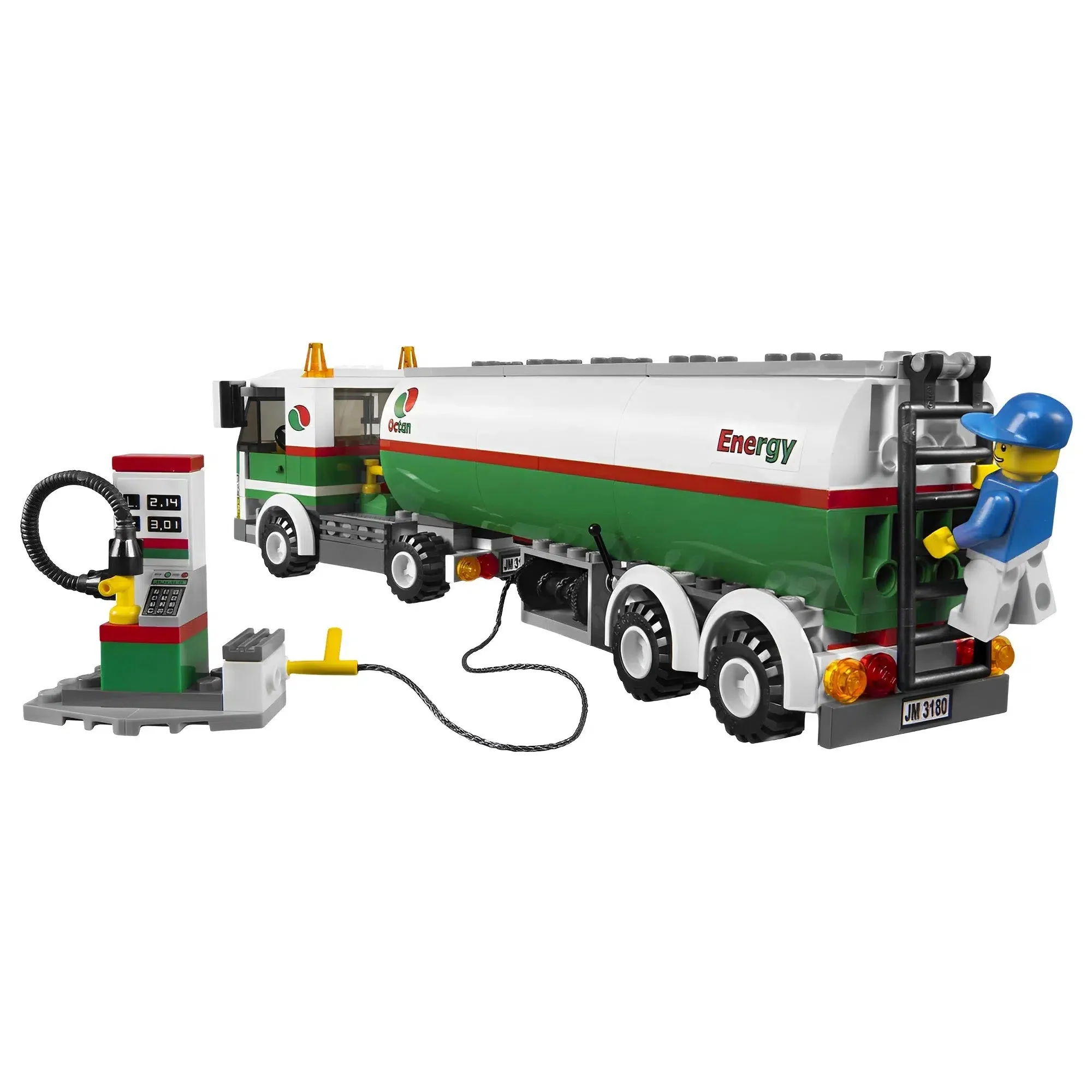 LEGO [City] - Tank Truck Building Set - Traffic Series (3180) - Image 3