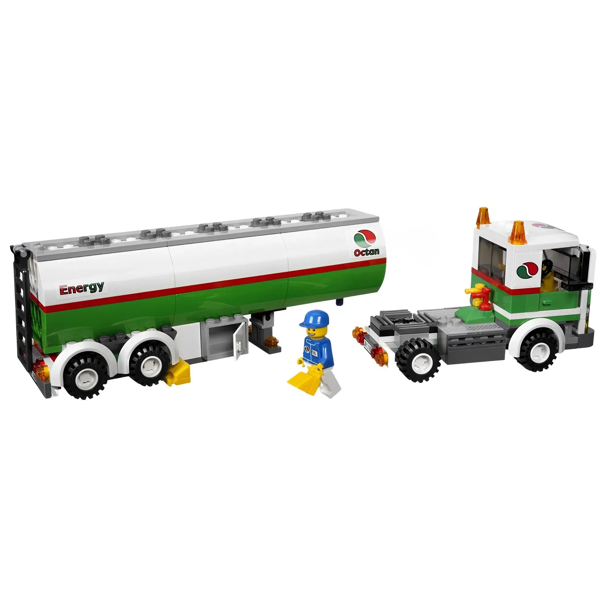 LEGO [City] - Tank Truck Building Set - Traffic Series (3180) - Image 4