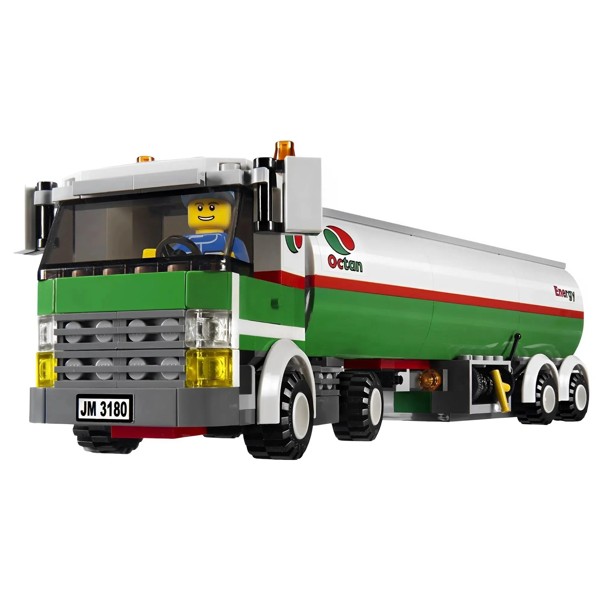 LEGO [City] - Tank Truck Building Set - Traffic Series (3180) - Image 5